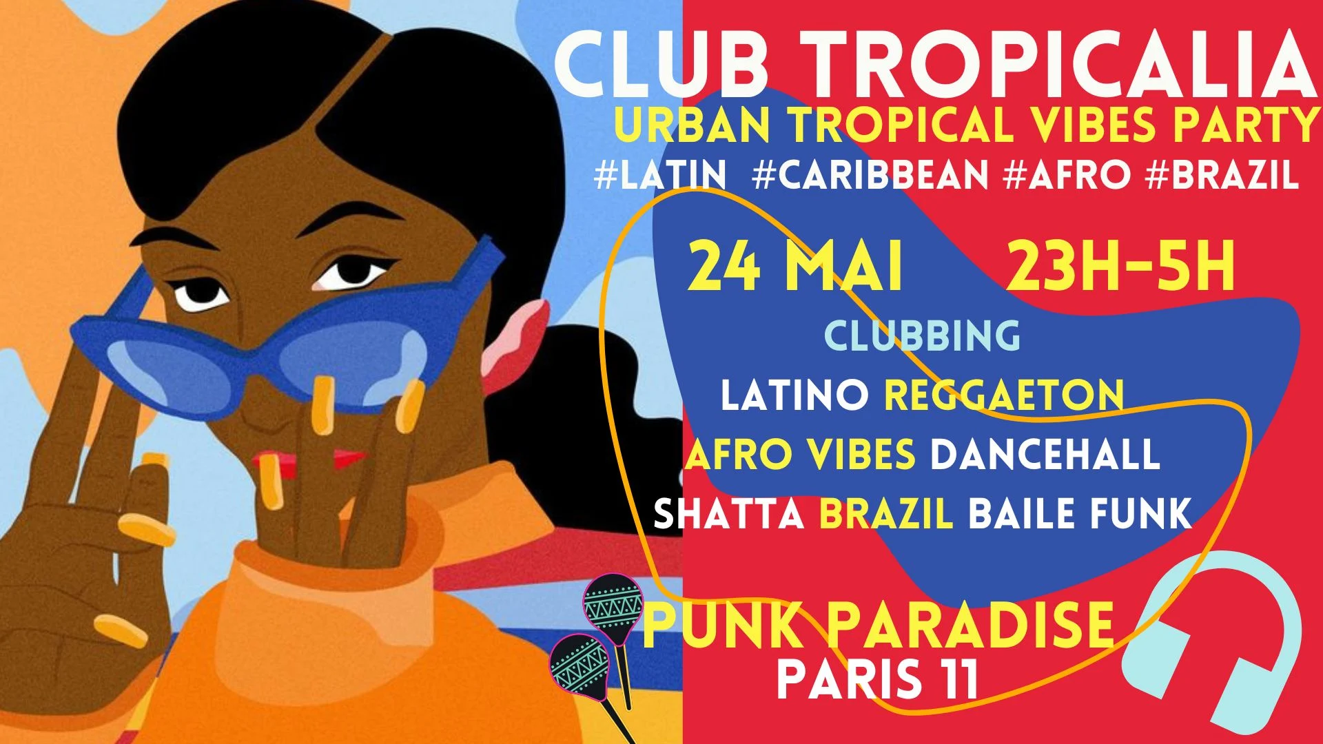 Club Tropicalia 24/5 ~ Afro, Latin, Caribbean, Brazil Vibes! Cover