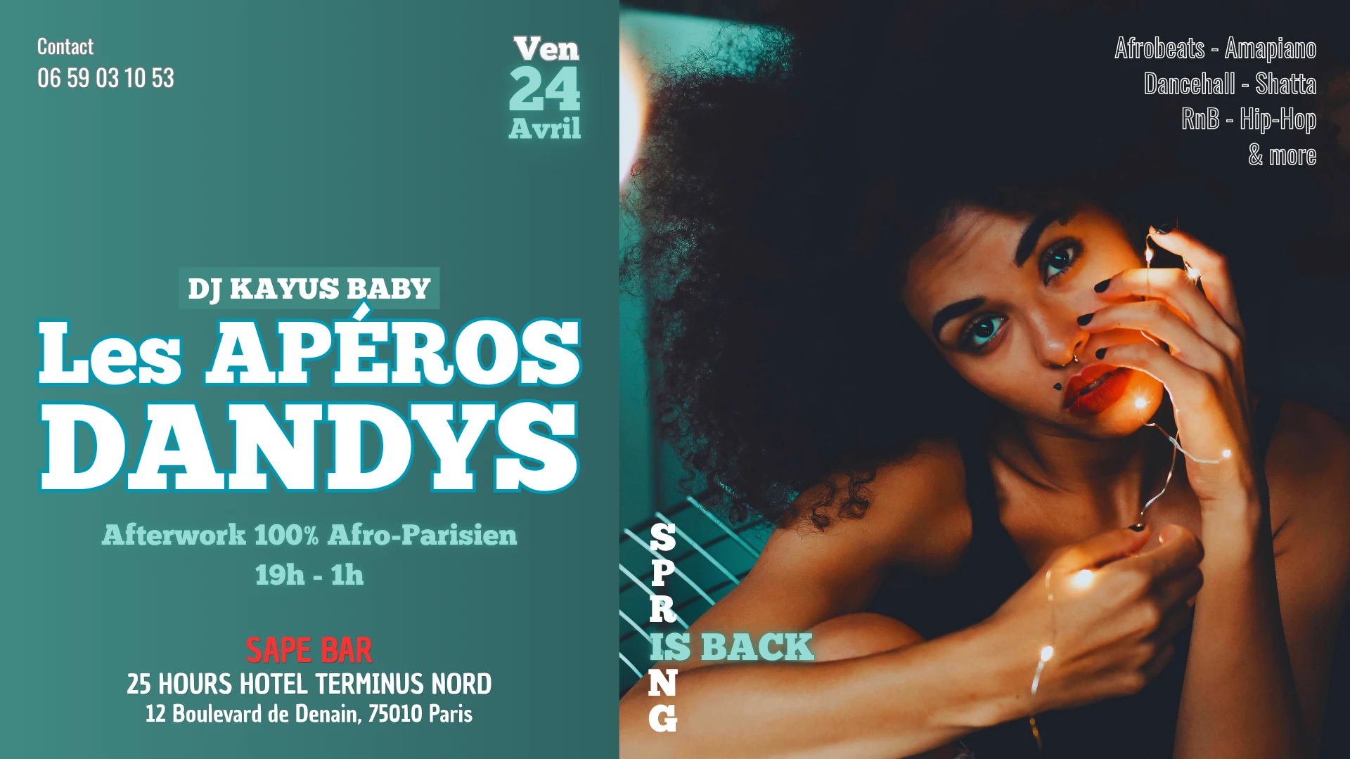 Les Apéros Dandys – Spring Break Cover