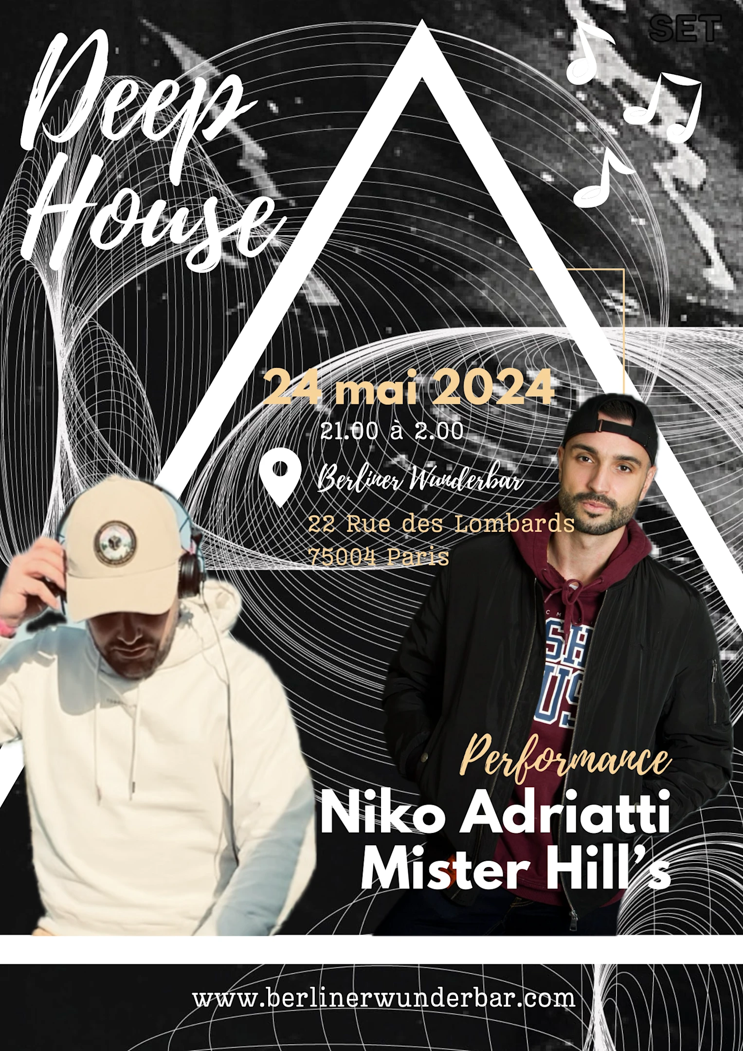 B2b Niko Adriatti / Mister Hill's Cover