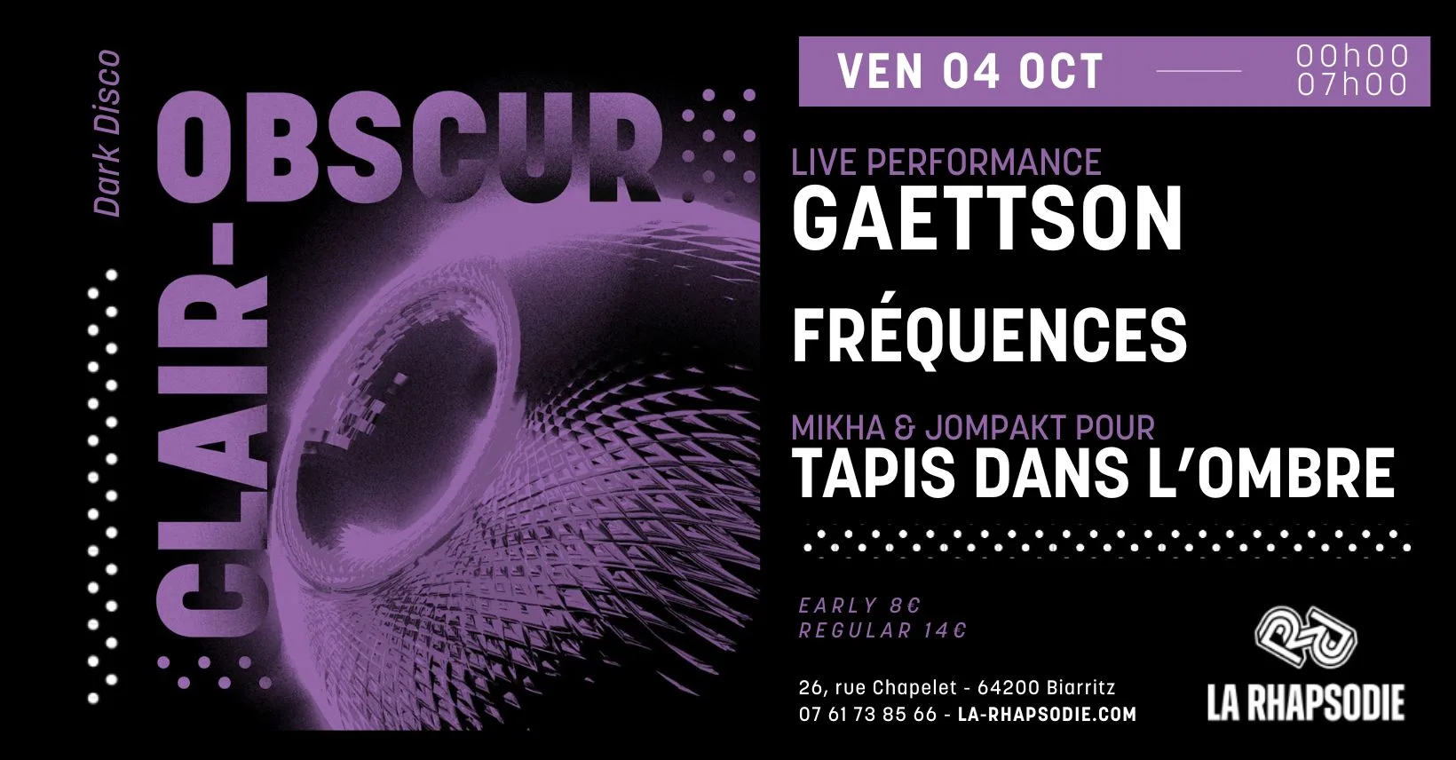 Clair-Obscur : Tapis Dans L'ombre X Fréquence Cover