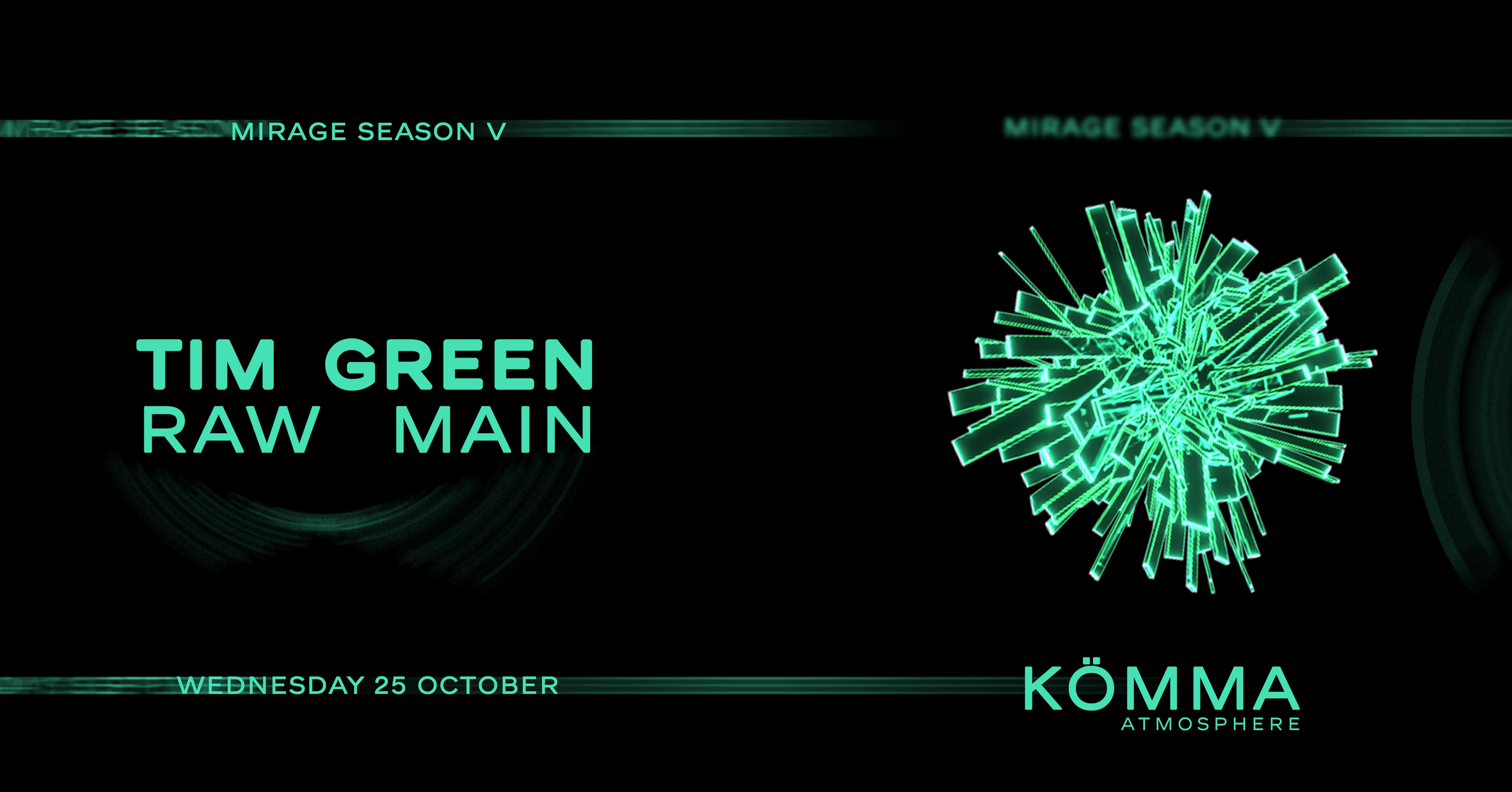 Kömma : Tim Green, Raw Main Cover