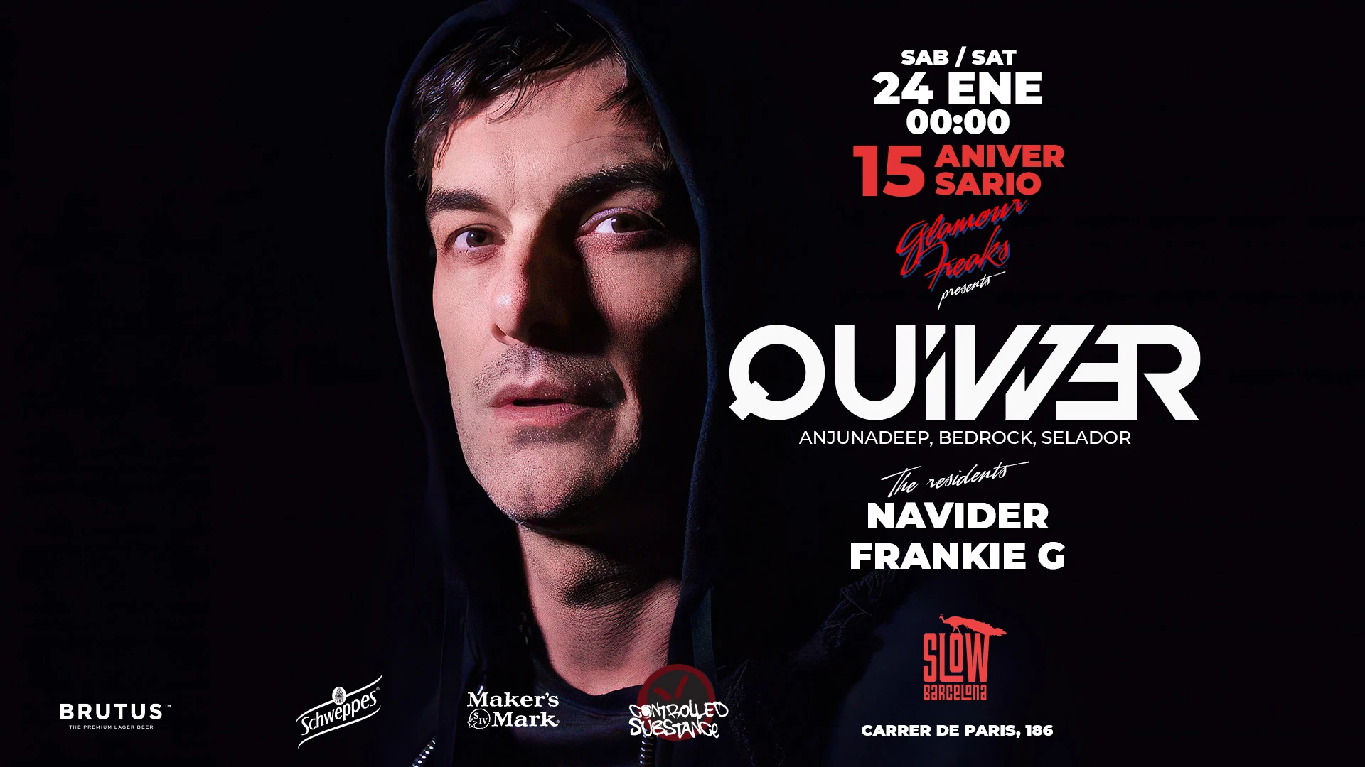 Quivver At Slow Club - 15th Anniversary Night Cover