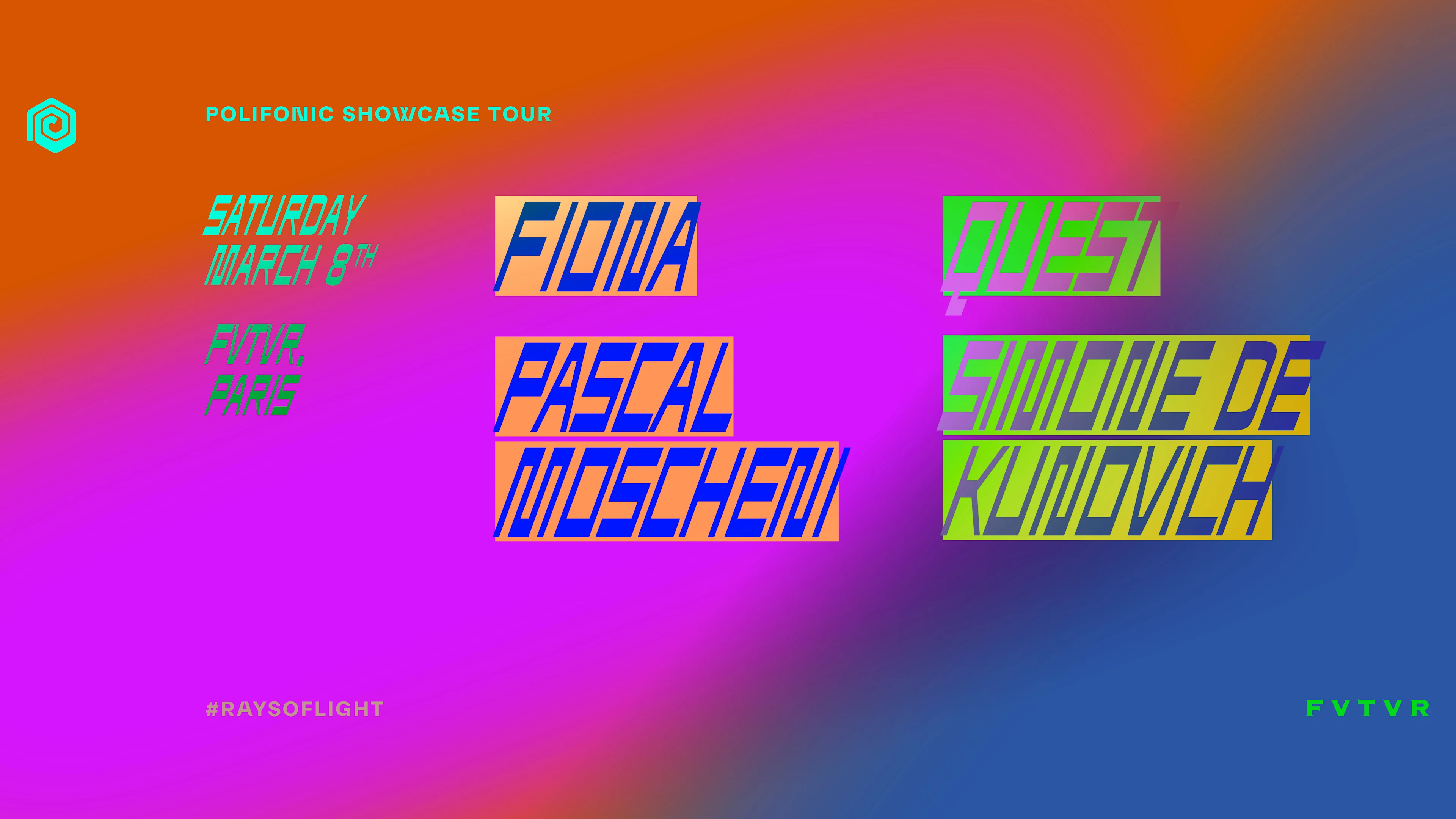 Polifonic: Quest,Simone De Kunovich, Pascal Moscheni,Fiona Cover