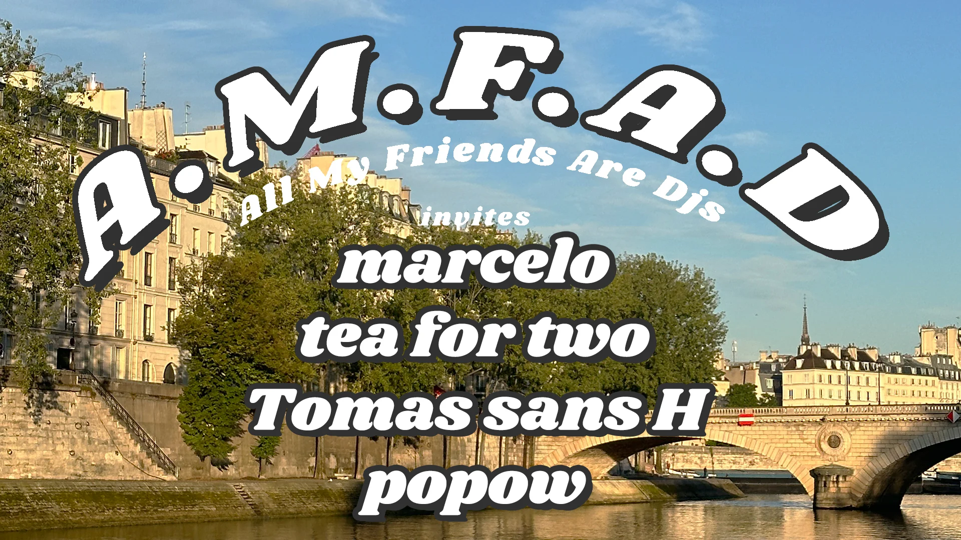 Amfad (All.My.Friends.Are.Djs) Cover