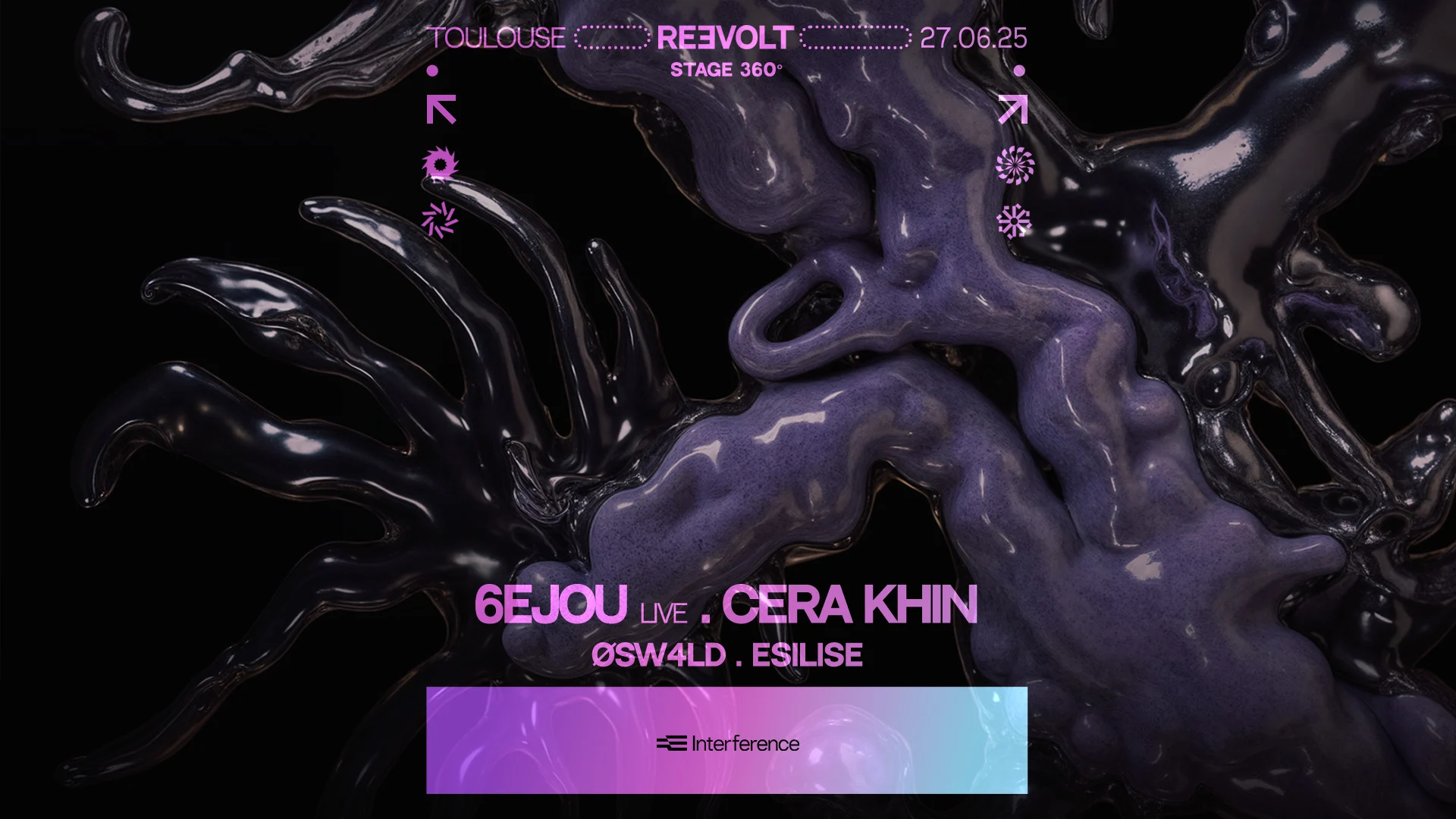 Reevolt : Interference - 6ejou I Cera Khin I Esilise &More Cover