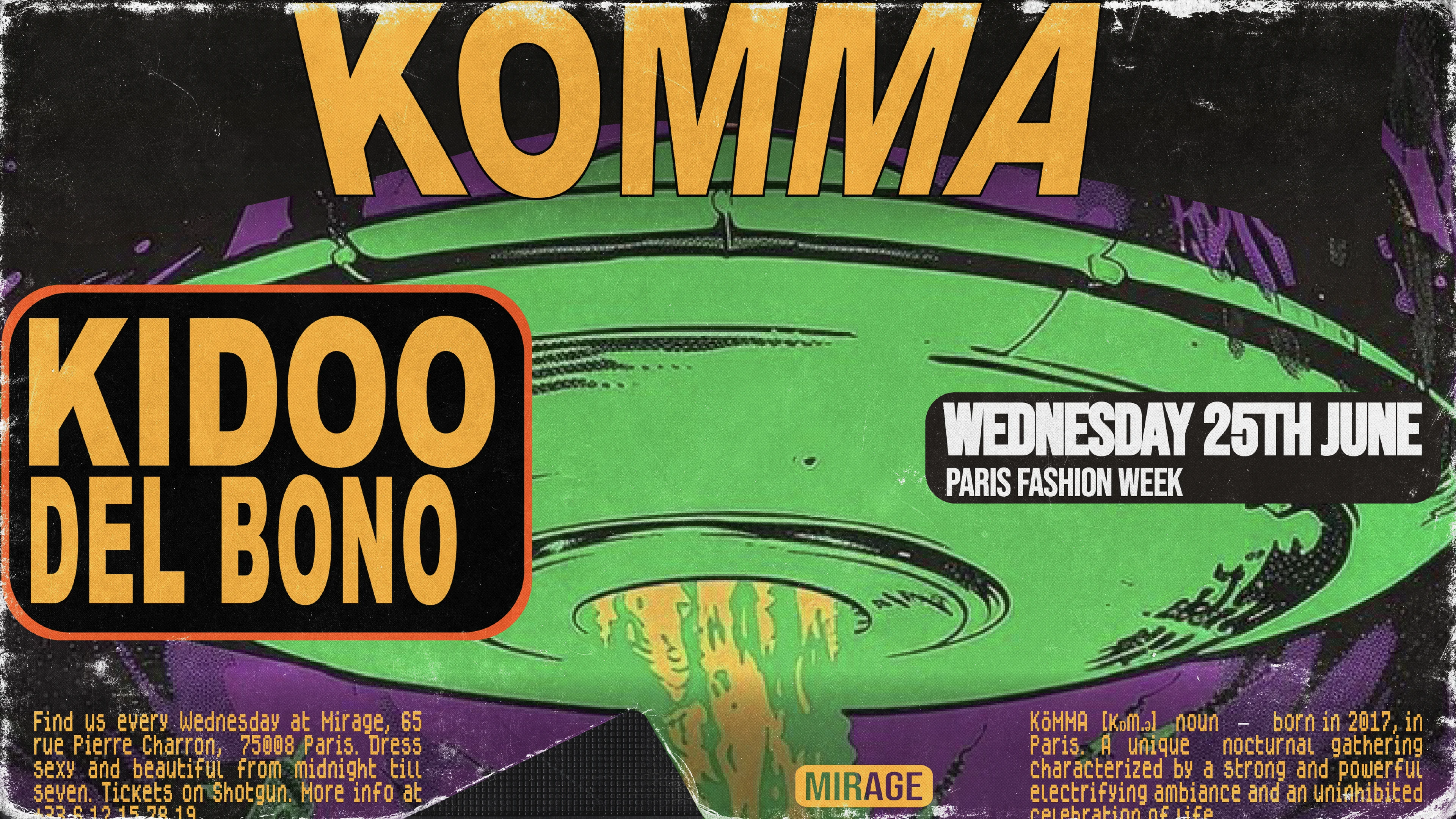 Kömma Residency : Kidoo / Paris Fashion Week Cover