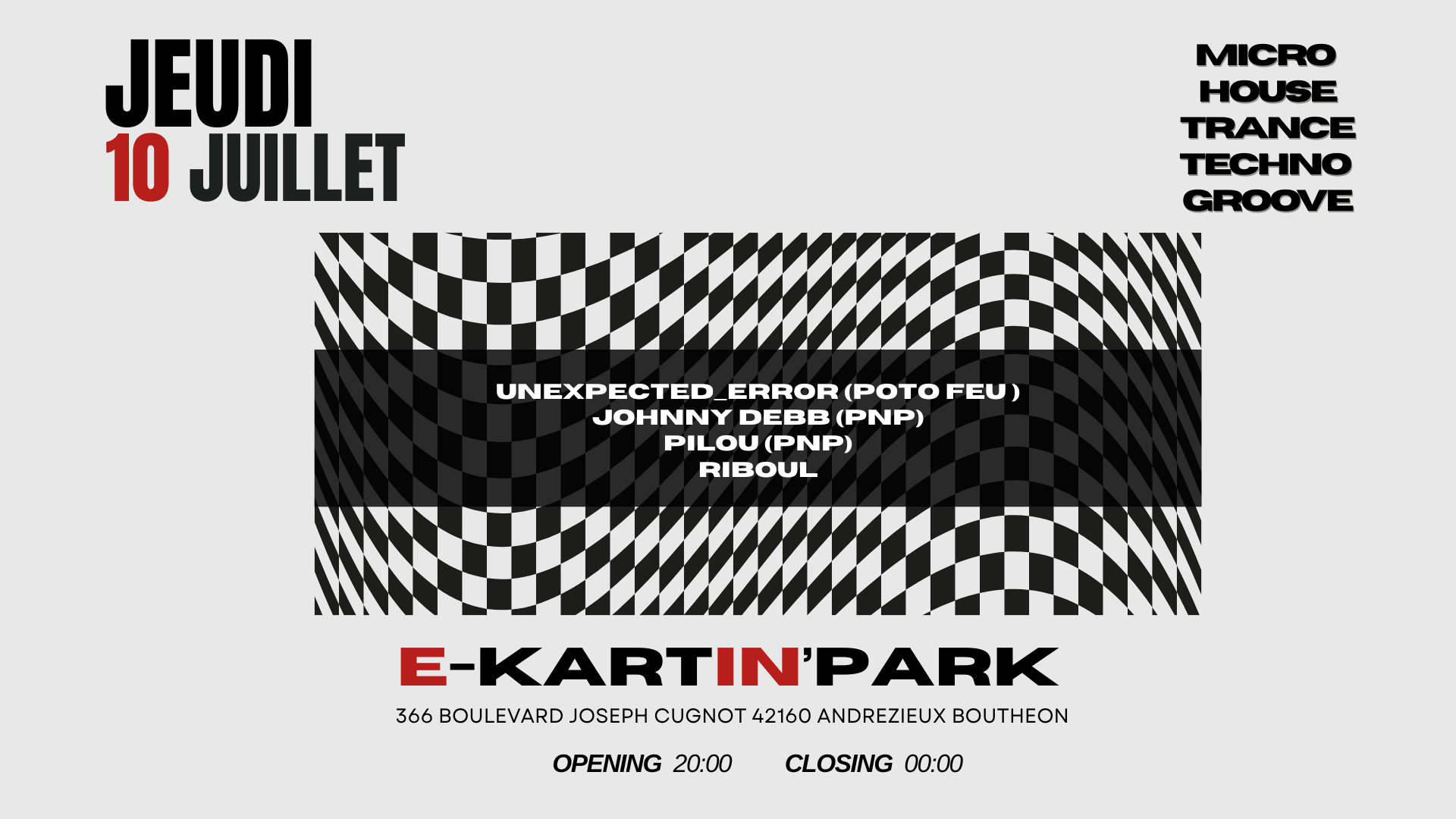 Karting & MIX Au E-Kartin'park - Pnp Crew Cover