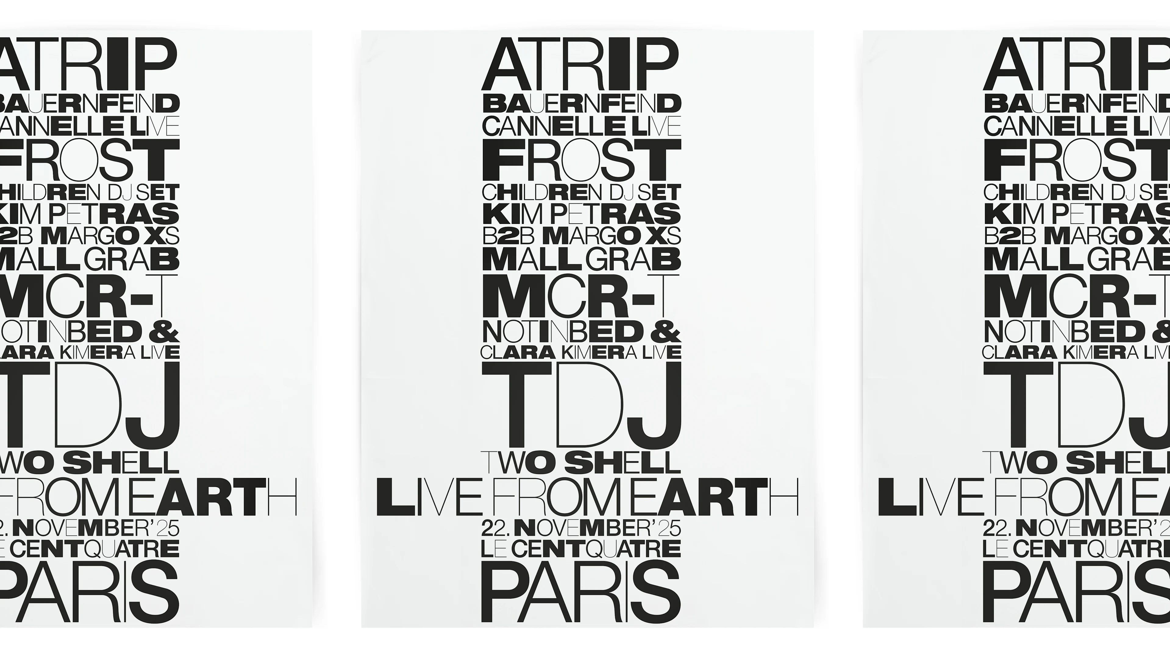 Live From Earth Paris : Mall Grab, Tdj, Mcr-T... Cover