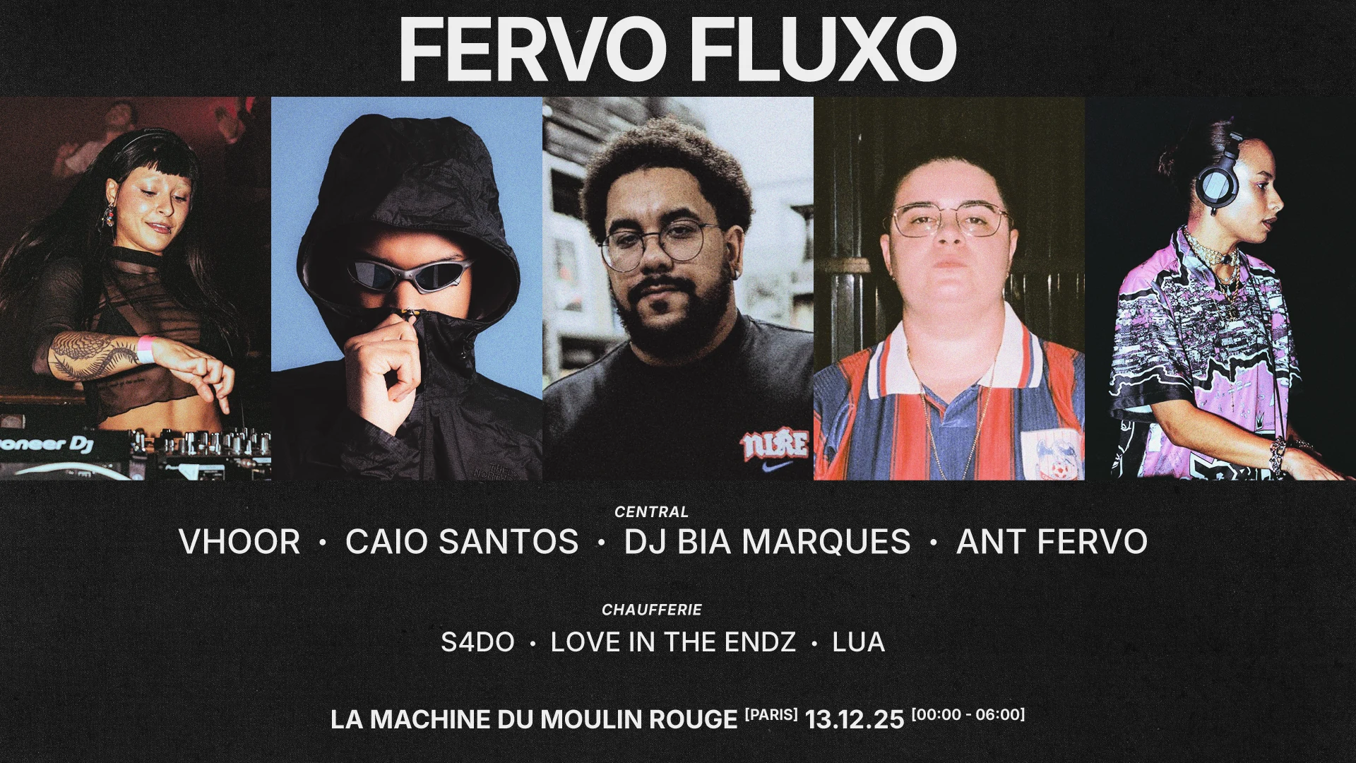Fervo Fluxo W/ Vhoor, Caio Santos, Dj Bia Marques... Cover