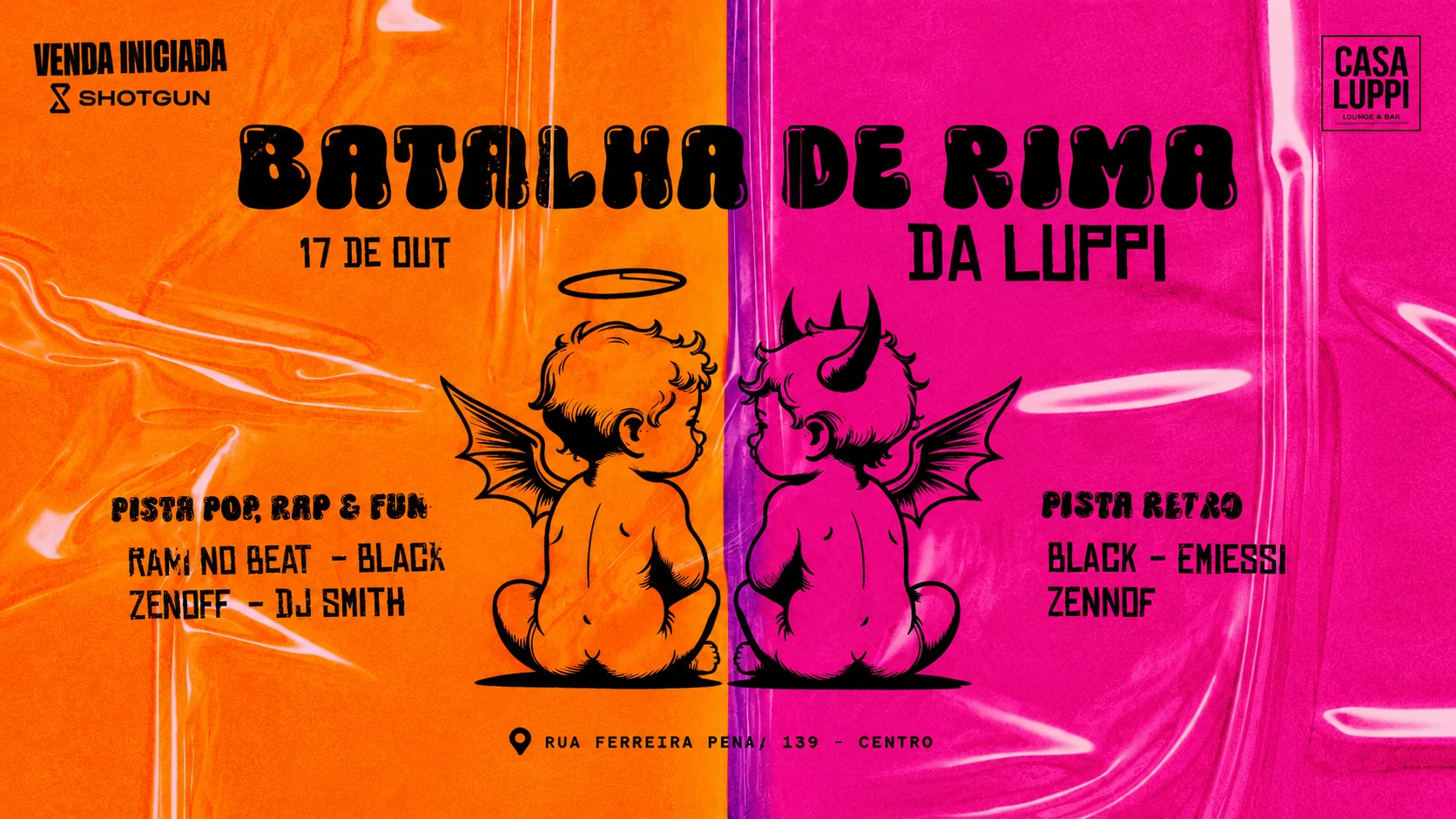 Sábado Na Luppi - Pista Pop/Funk E Pista Batalha De Rima Cover