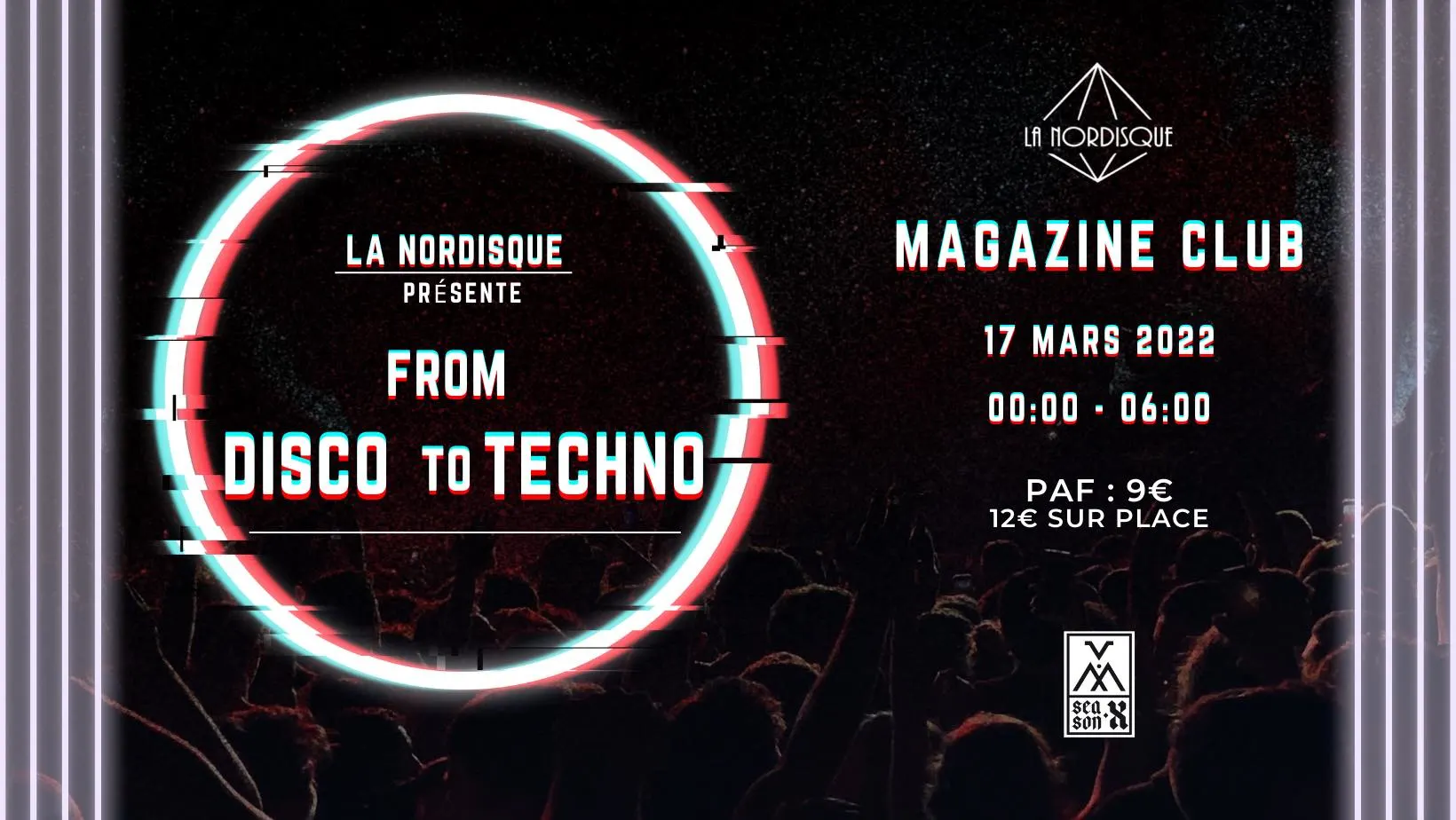 From Disco To Techno - La Nordisque Cover