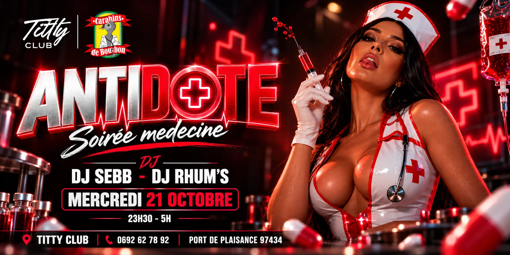 Antidote Titty Club Cover