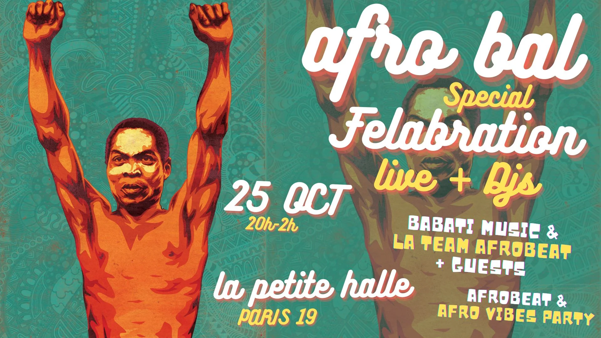 Afro Bal À La Villette Spécial Felabration Live & Dj Set ! Cover