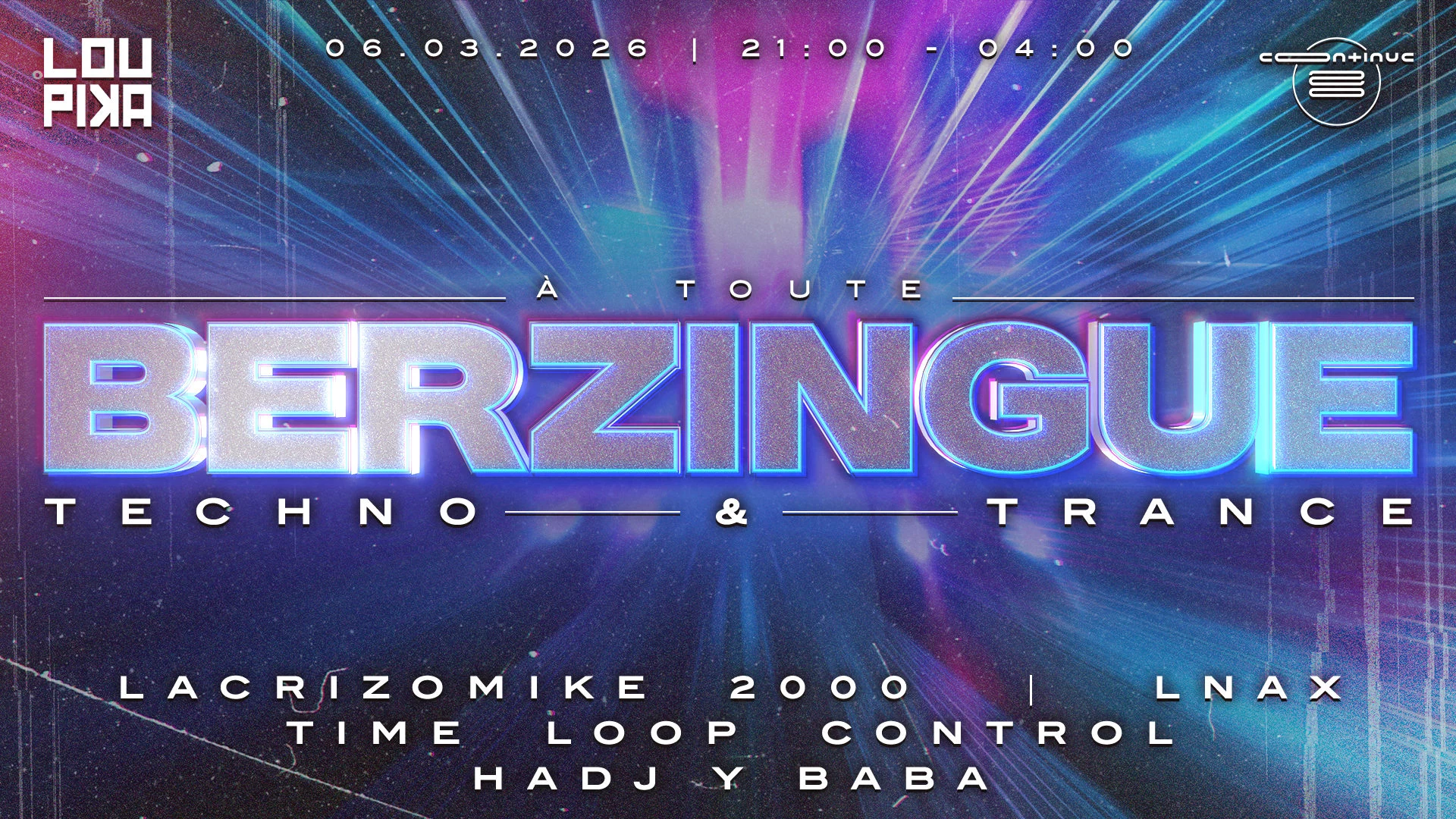 Berzingue - Techno & Trance Cover