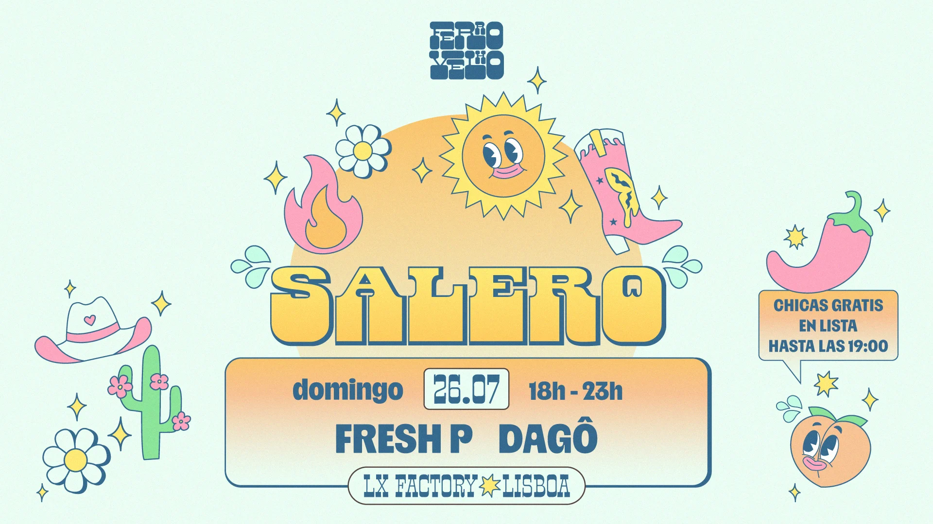 Salero - La Matiné Más Latina @ LX Factory Cover