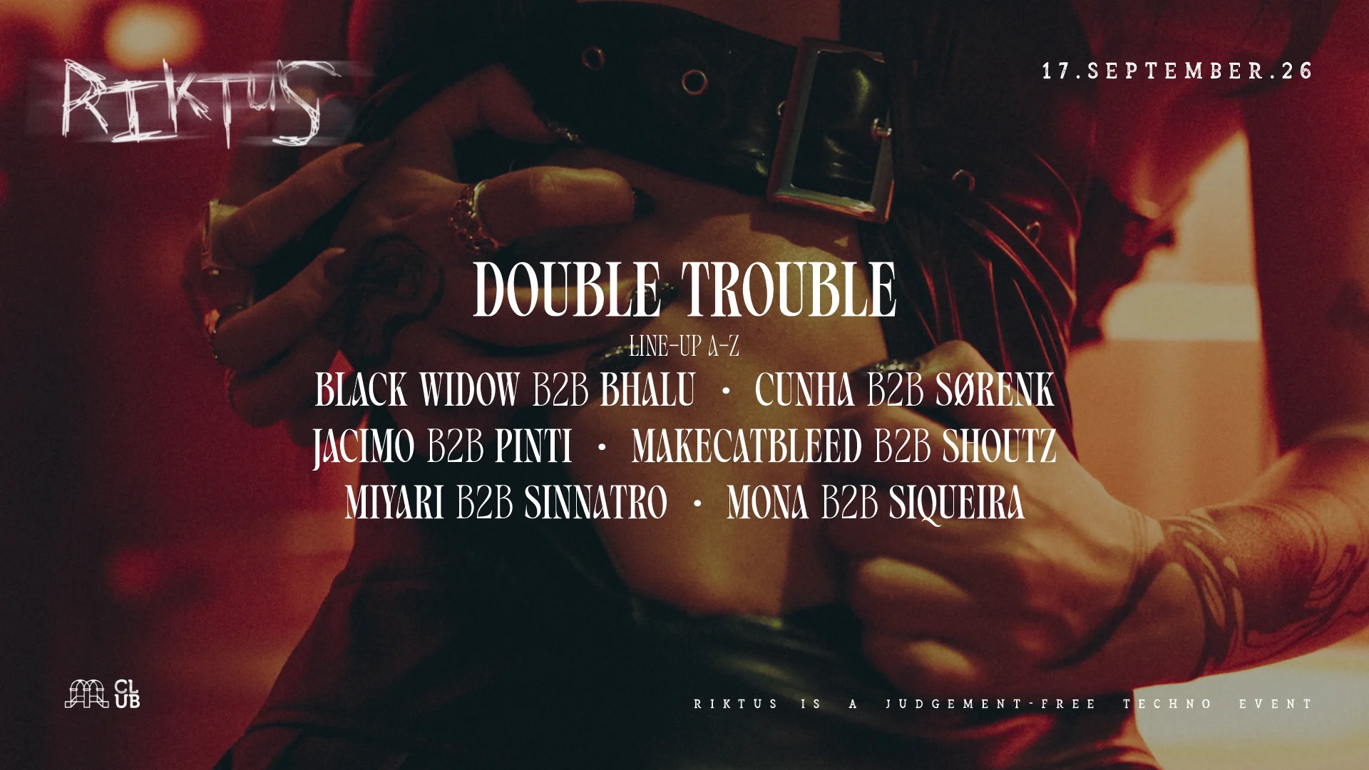 Riktus - Double Trouble Cover