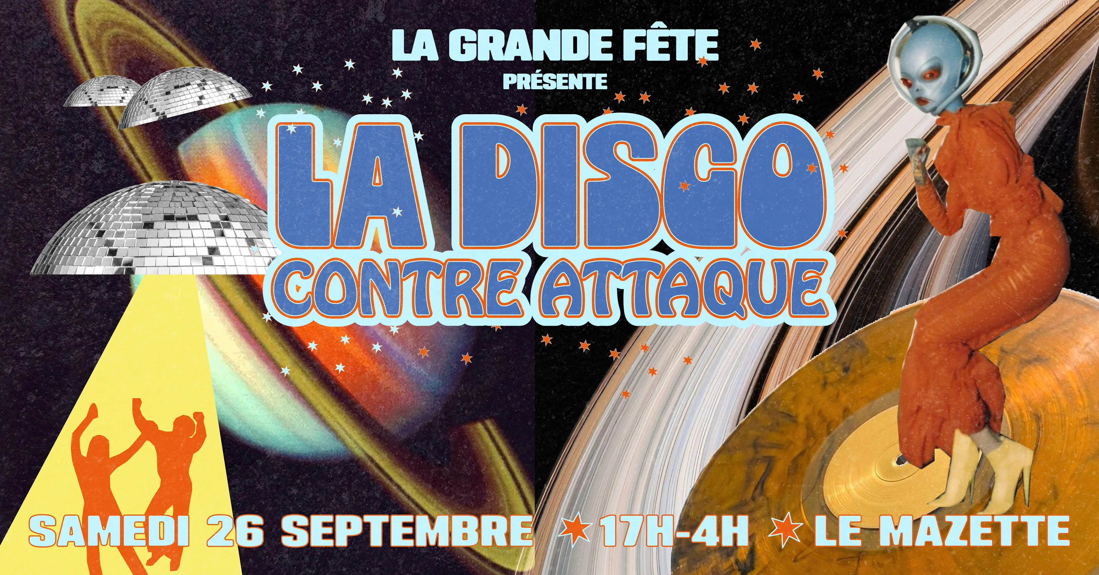 La Grande Fête : La Disco Contre Attaque ! Cover
