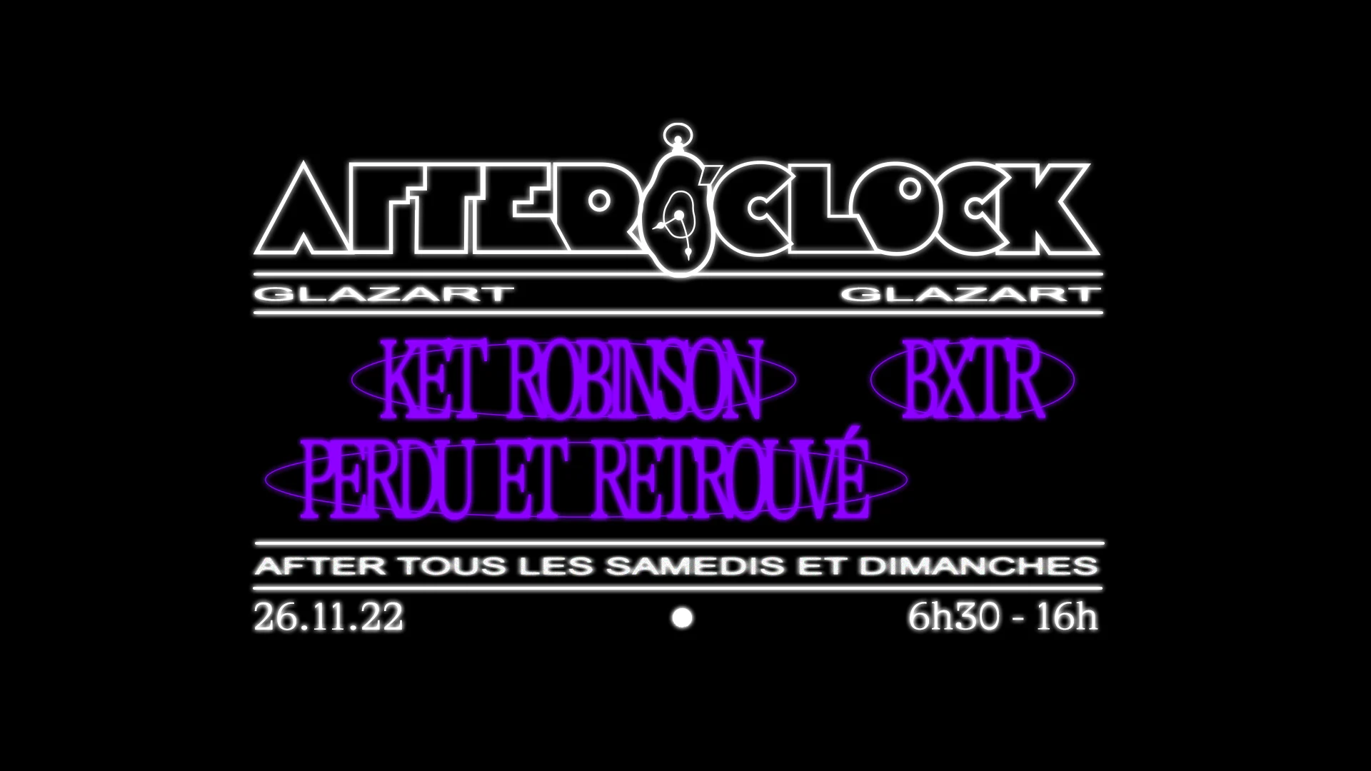 After O'clock :  Bxtr, Ket Robinson, Perdu Et Retrouvé Cover