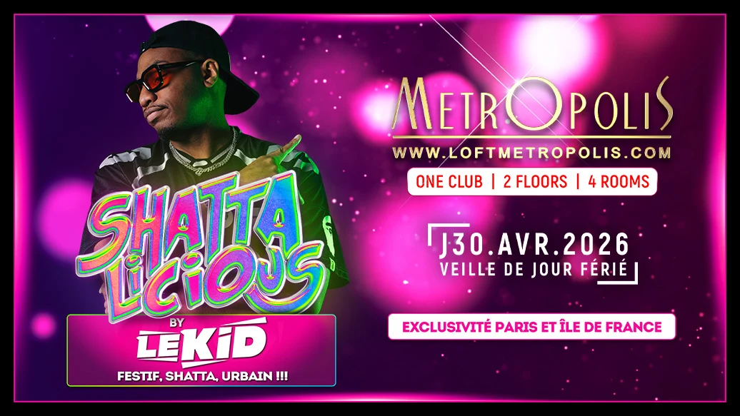 Shattalicious By Lekid - Metropolis Paris Cover