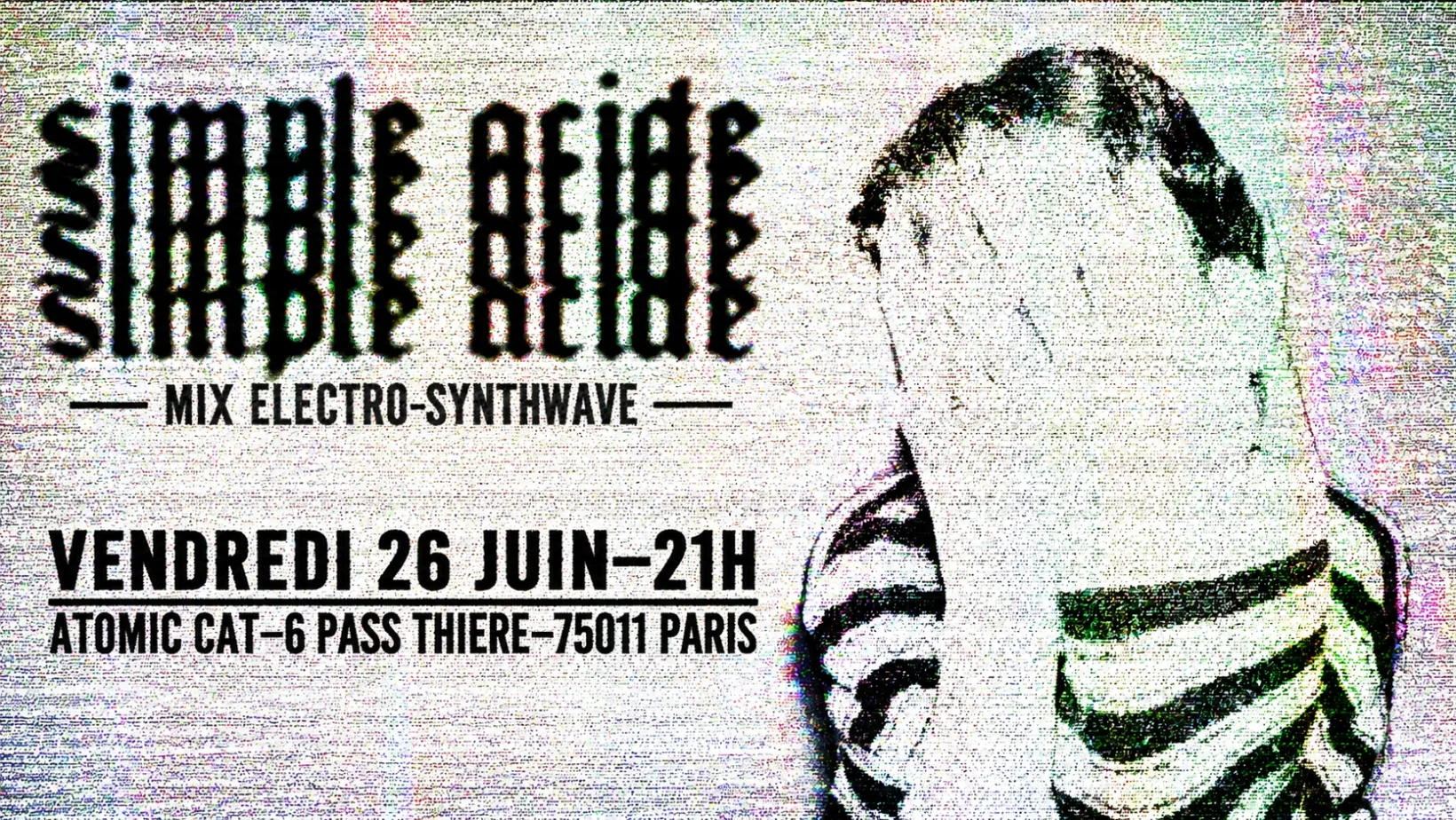 Simple Acide Dj Set Electro-Synthwave Cover