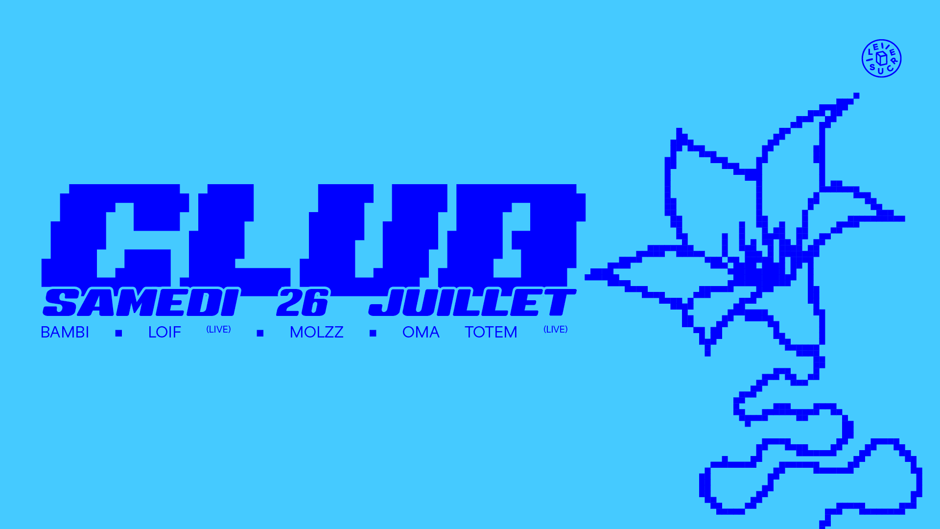 Club : Bambi, Loif( Live), Oma Totem (Live) Cover