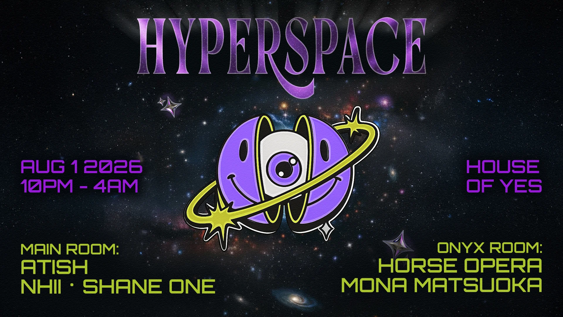 Hyperspace: Atish, Nhii, Shane One, Horse Opera + More! Cover