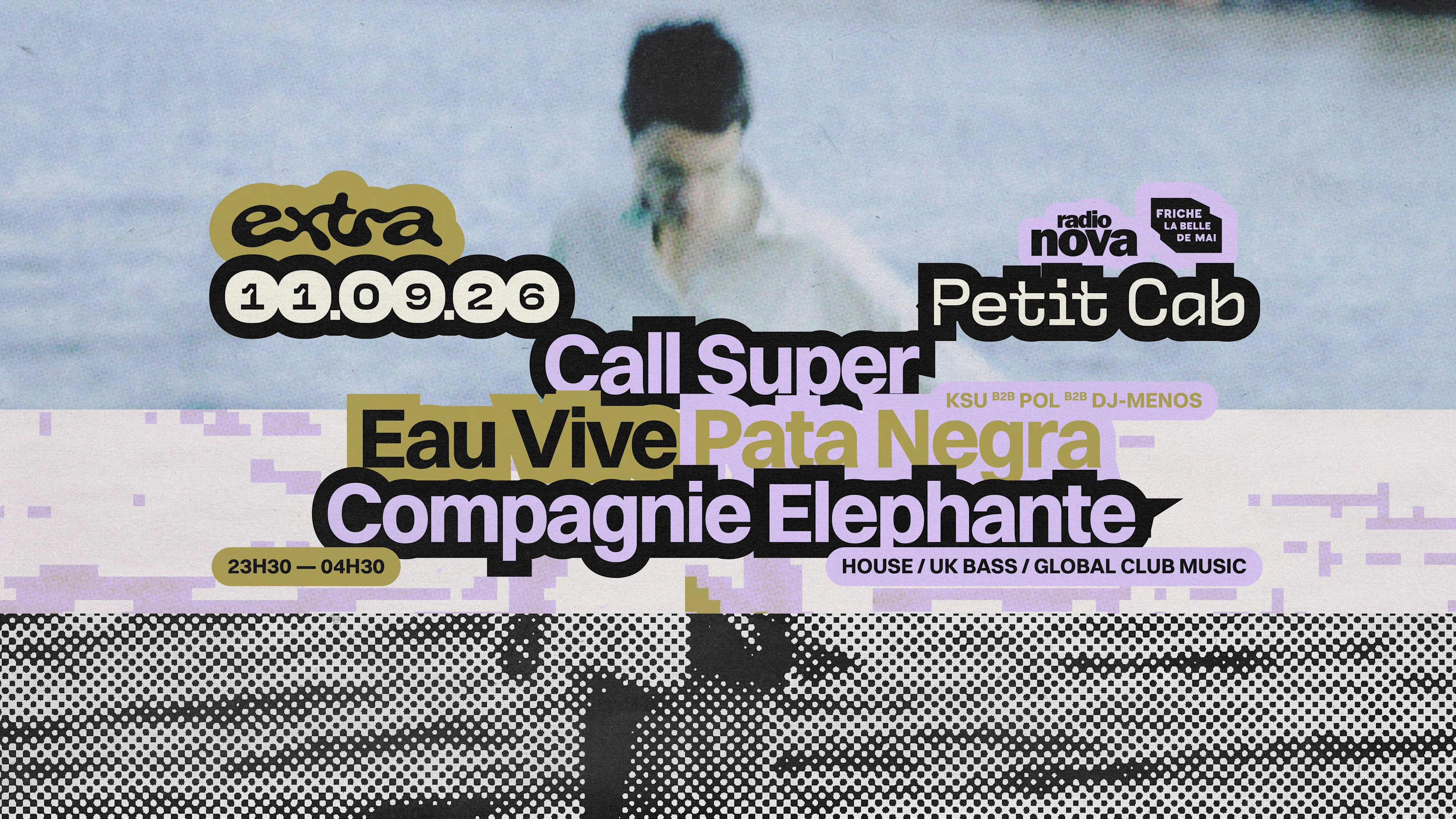 Call Super + Eau Vive + Pata Negra @ Petit Cab Cover
