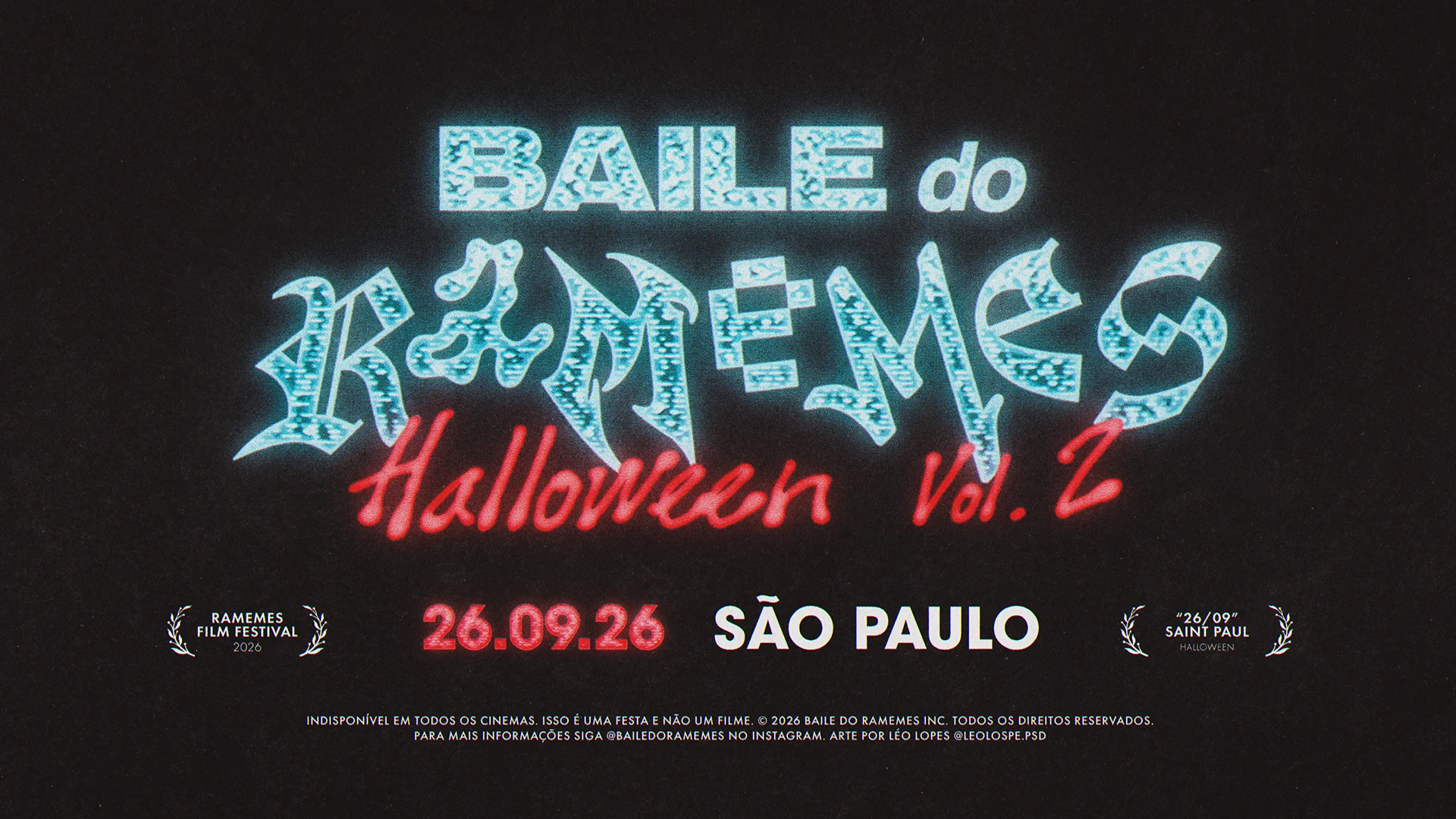Baile Do Ramemes Halloween Sp Cover