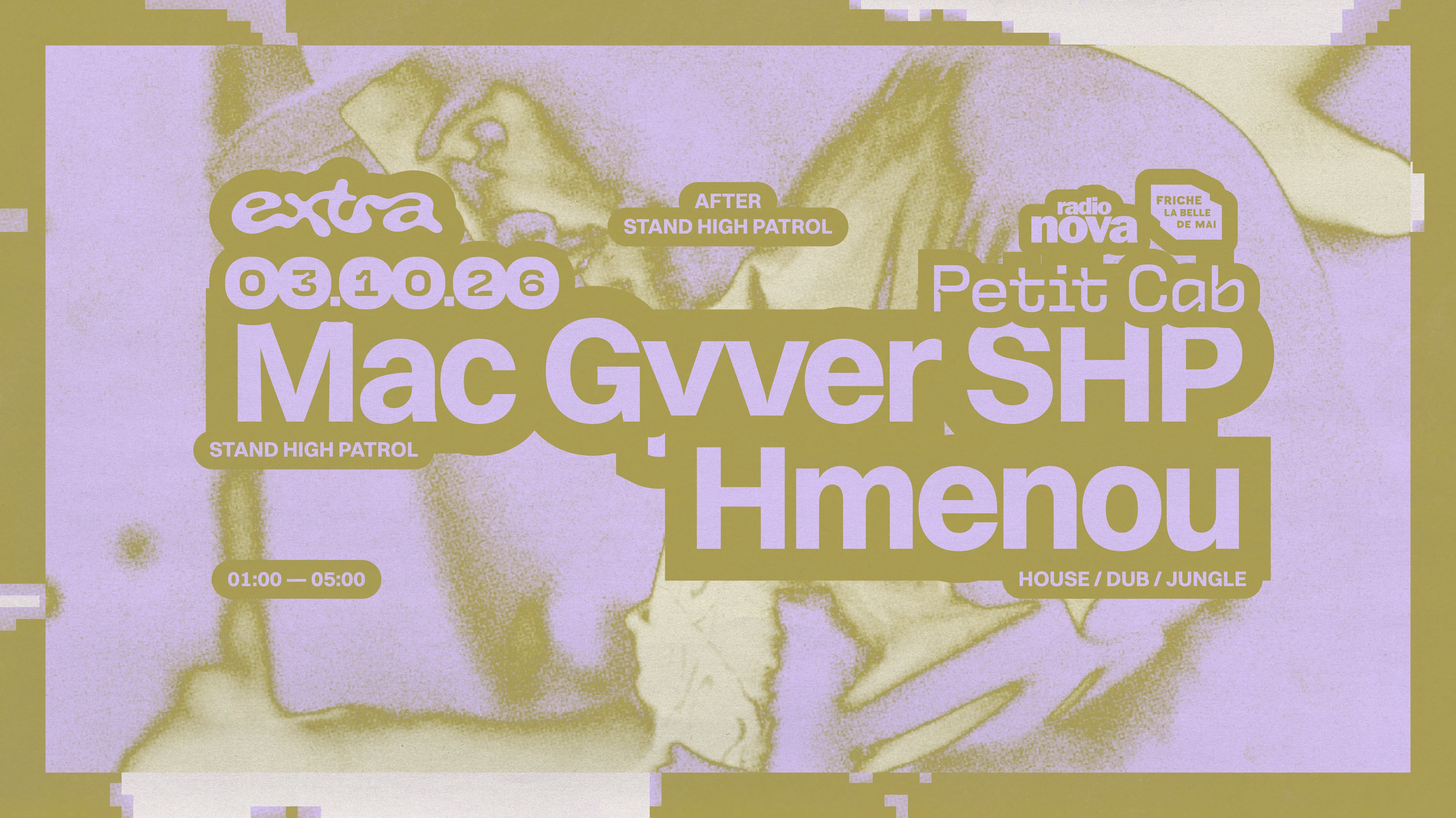 After Stand High Patrol : Mac Gyver Shp + Hmenou @ Petit Cab Cover