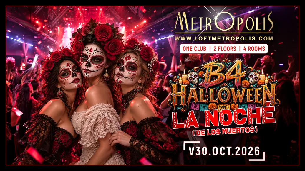 B4 Halloween : La Noché - Metropolis Paris Cover