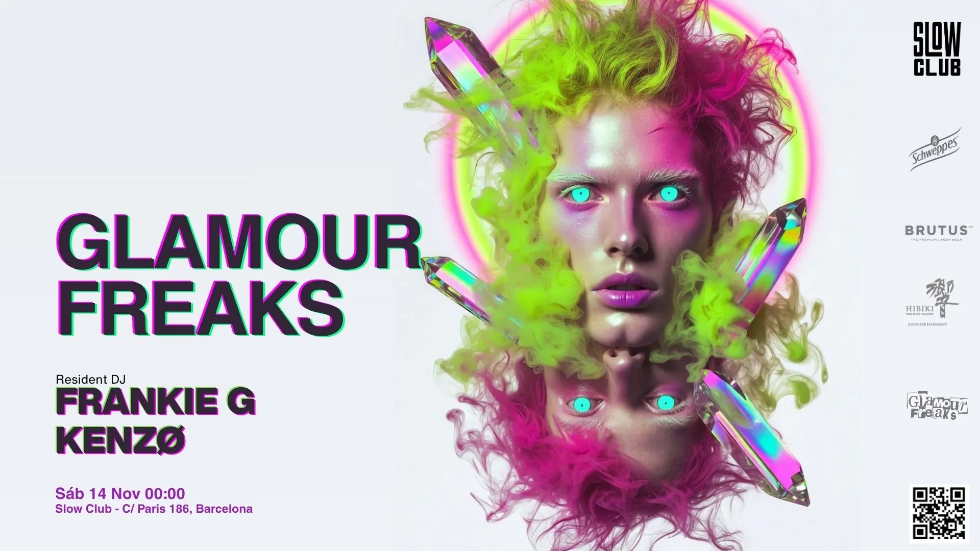 Glamour Freaks: Frankie G + Kenzø | [Drink Included] Cover