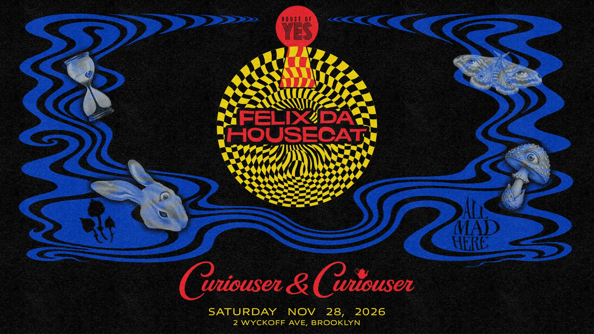 Curiouser & Curiouser: Felix Da Housecat Cover