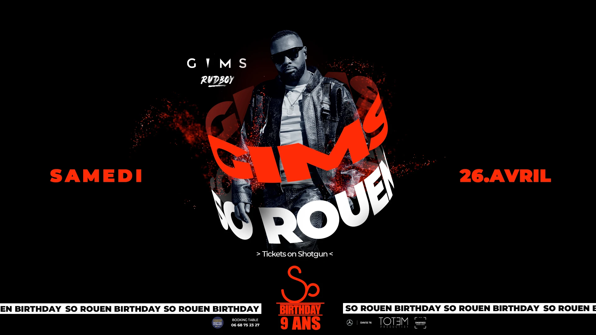 Gims - 9ans Du So Rouen (Ouverture 21:45) -  (Acte 4) Cover