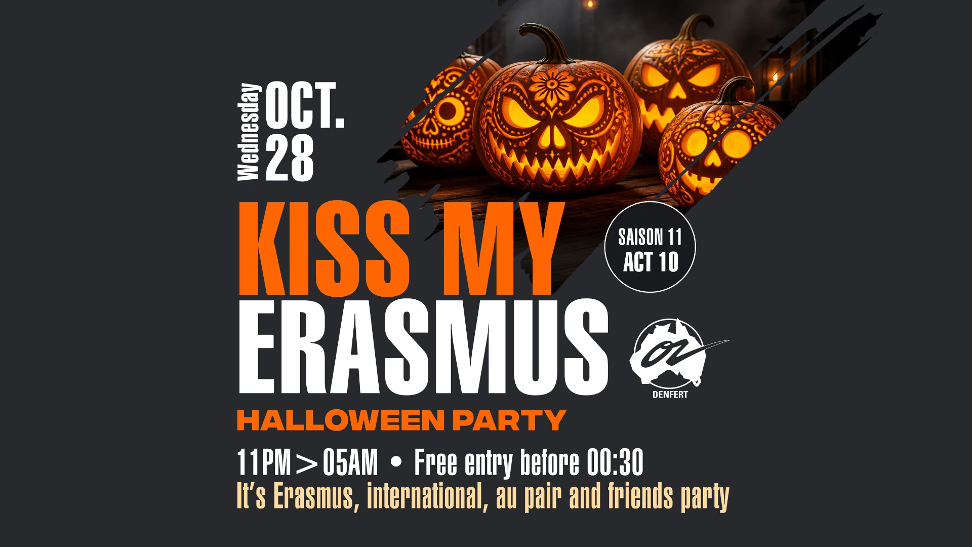 Kiss My Erasmus - 28.10.26 Cover