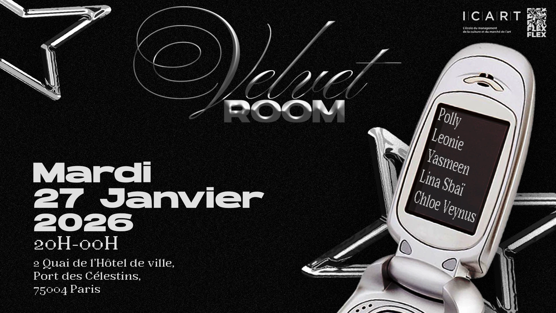 Flex Festival "Velvet Room" By Icart Cover