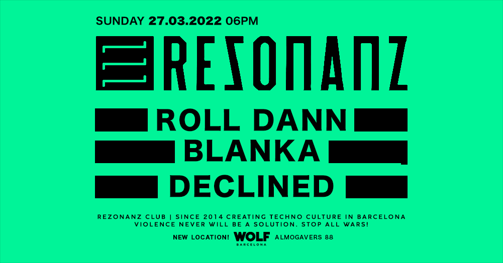 Rezonanz [27.03.22] Cover