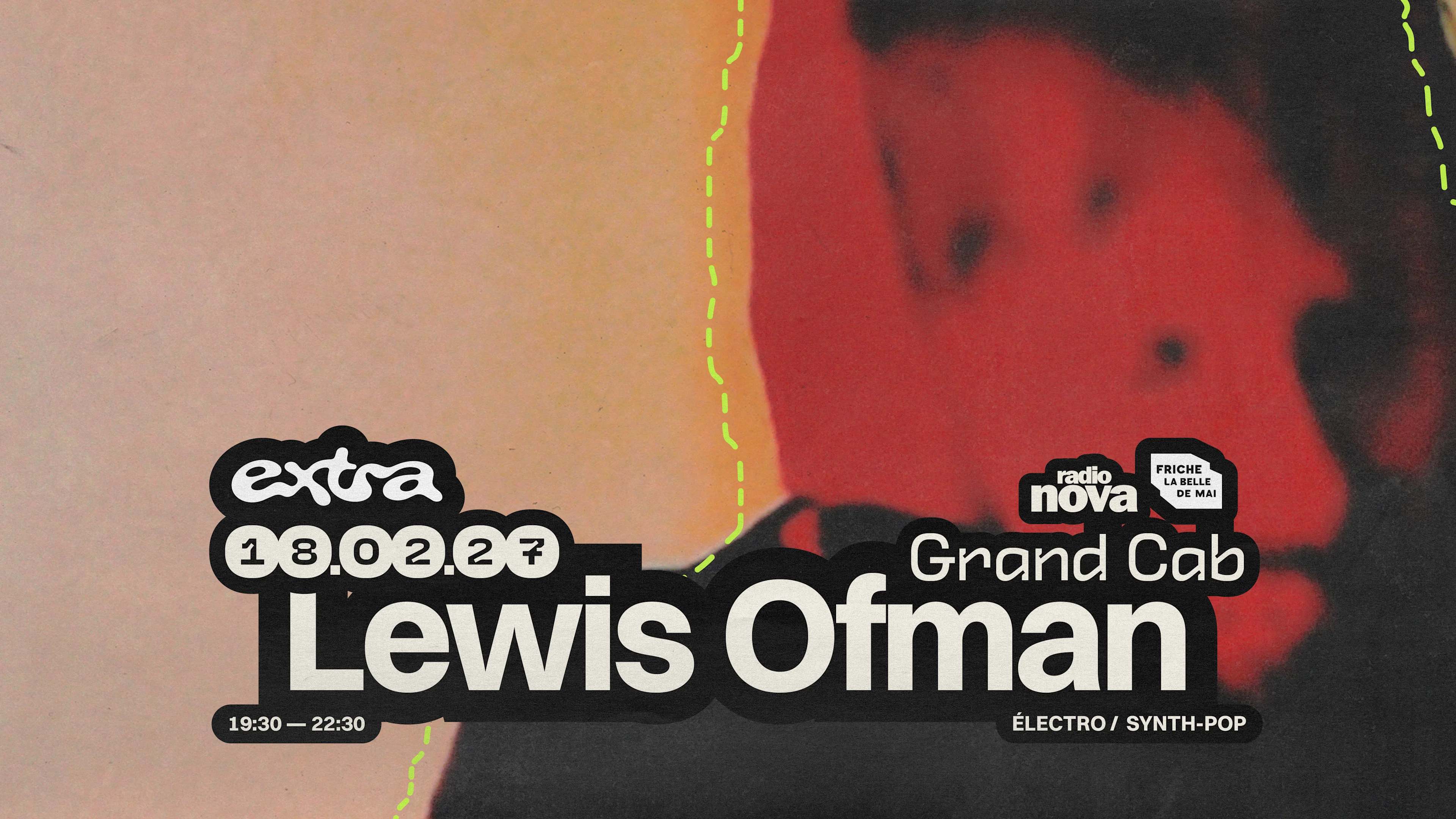 Lewis Ofman + 1ère Partie @ Grand Cab Cover