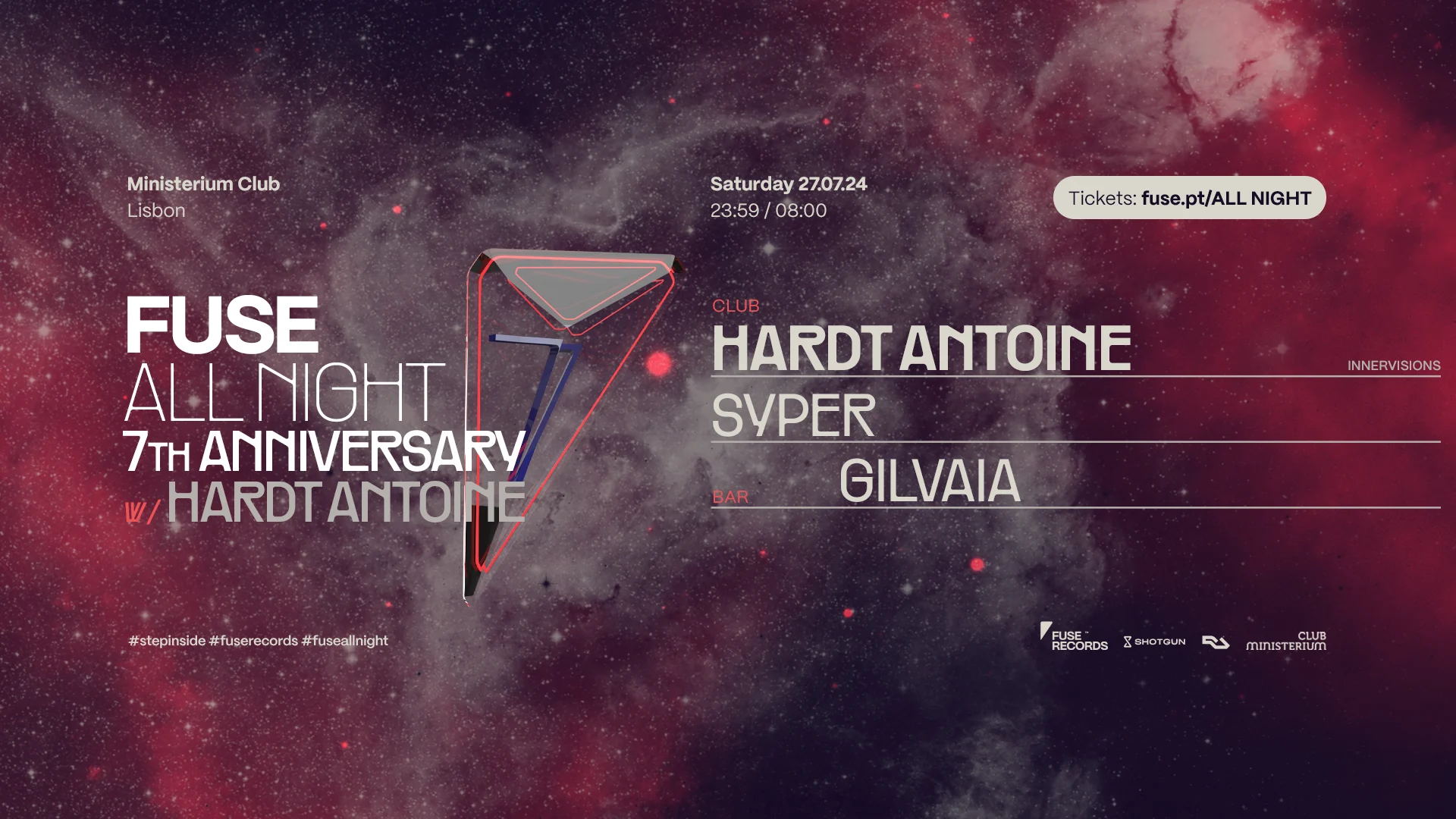 Fuse All Night: Hardt Antoine Cover