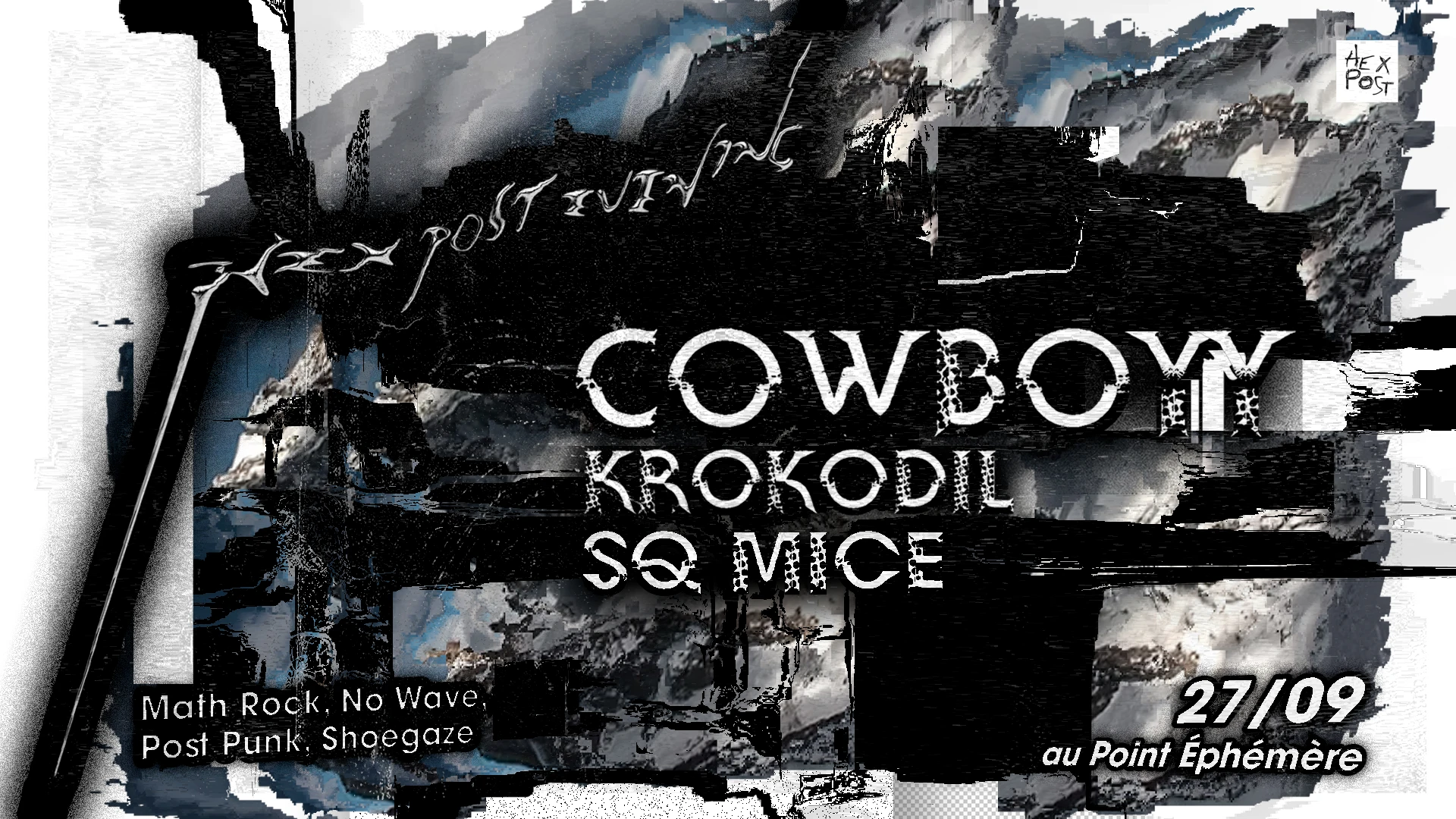 Cowboyy + Krokodil + Sq Mice - Paris Point Éphémère Cover