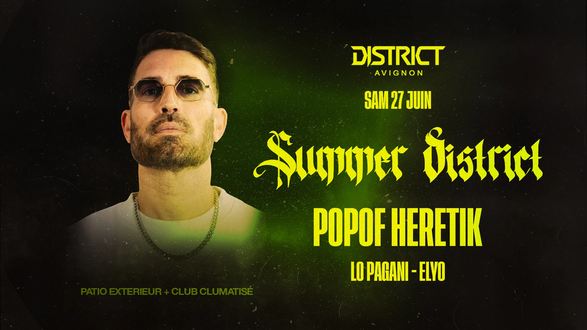 Summer District : Spécial Guest "Popof" Heretik System Cover