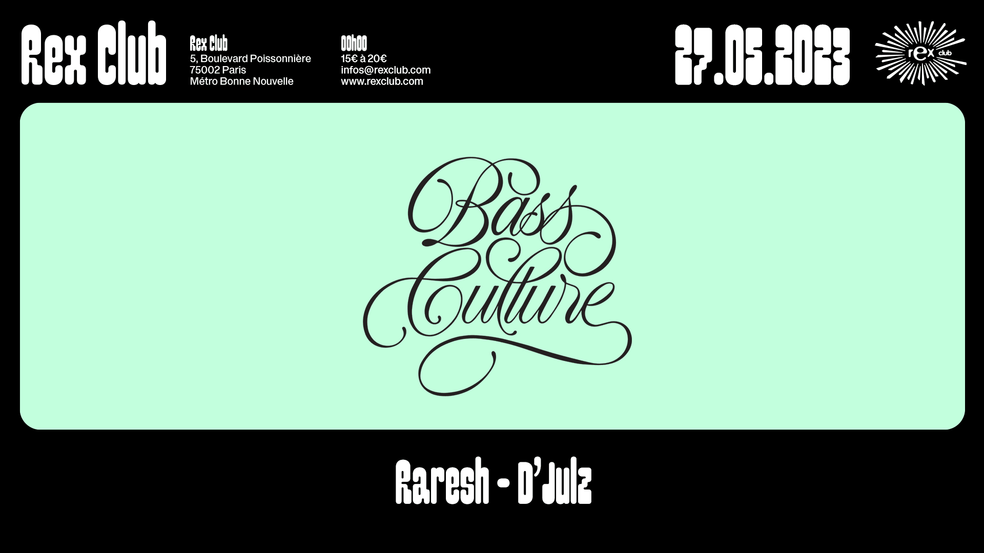 Bass Culture: Raresh & D'julz Cover