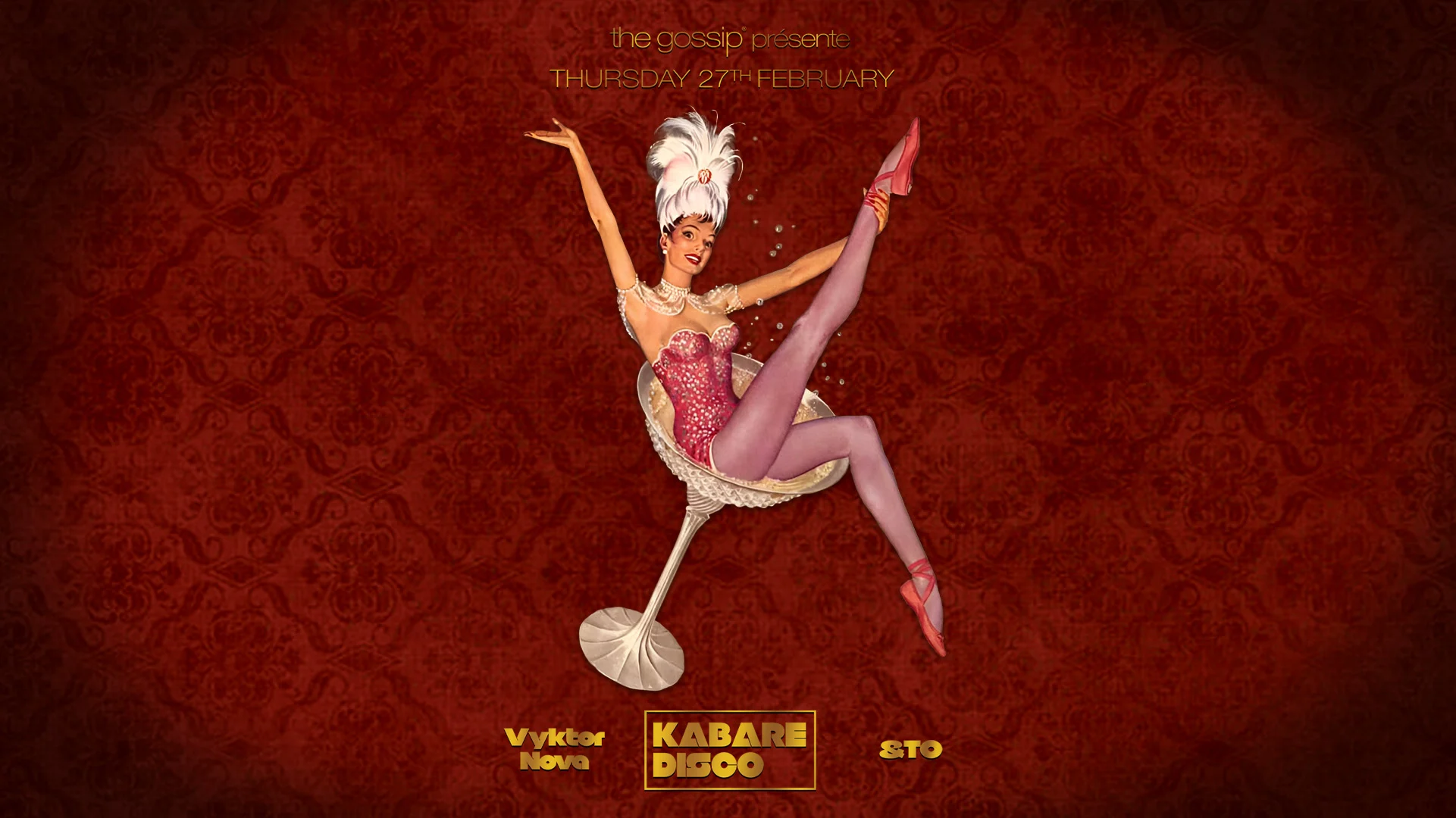 Kabaré Disco X The Gossip - 27.02.25 Cover