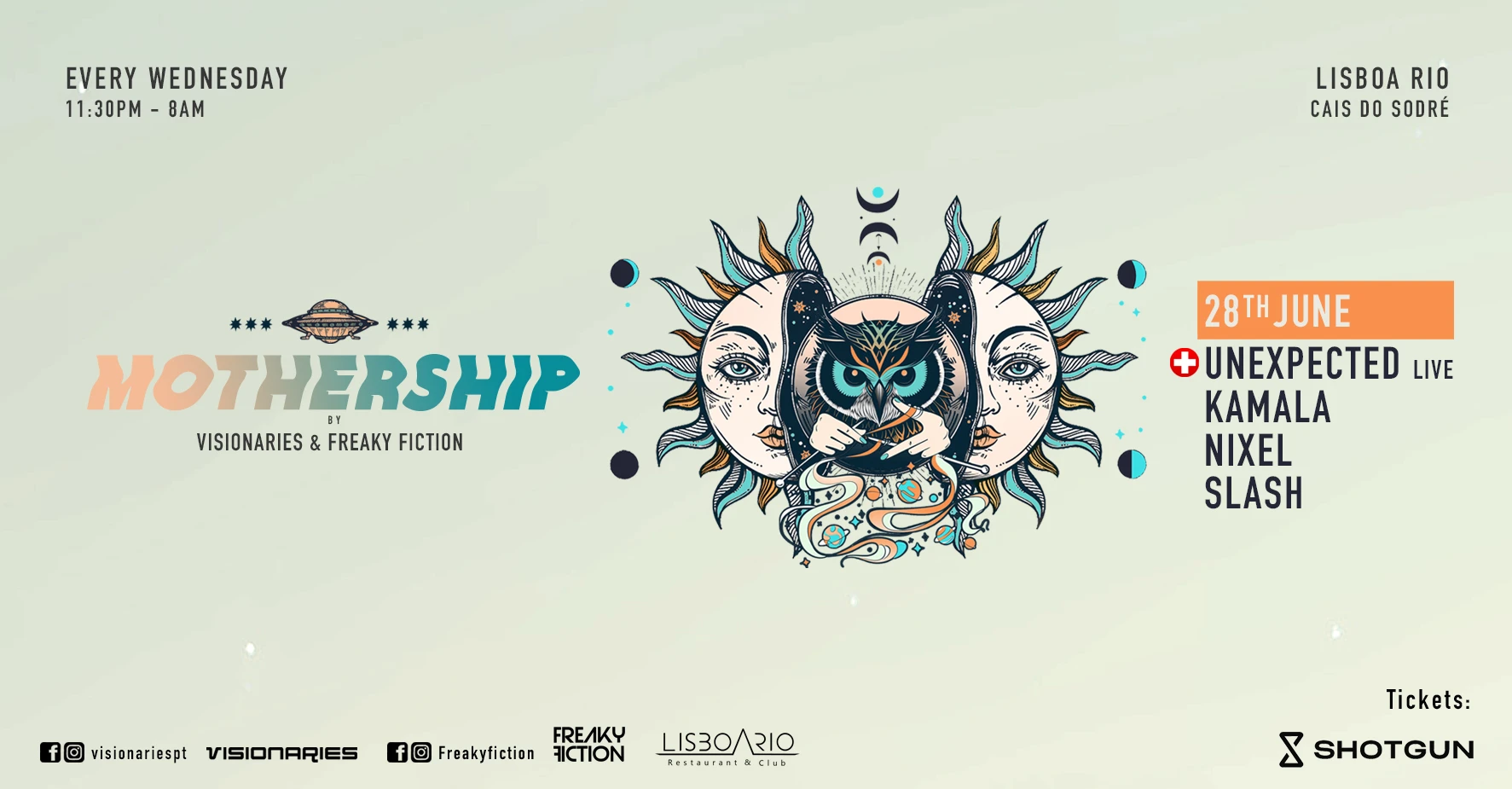 Mothership By Visionaries & Freaky Fiction - 28th June Cover