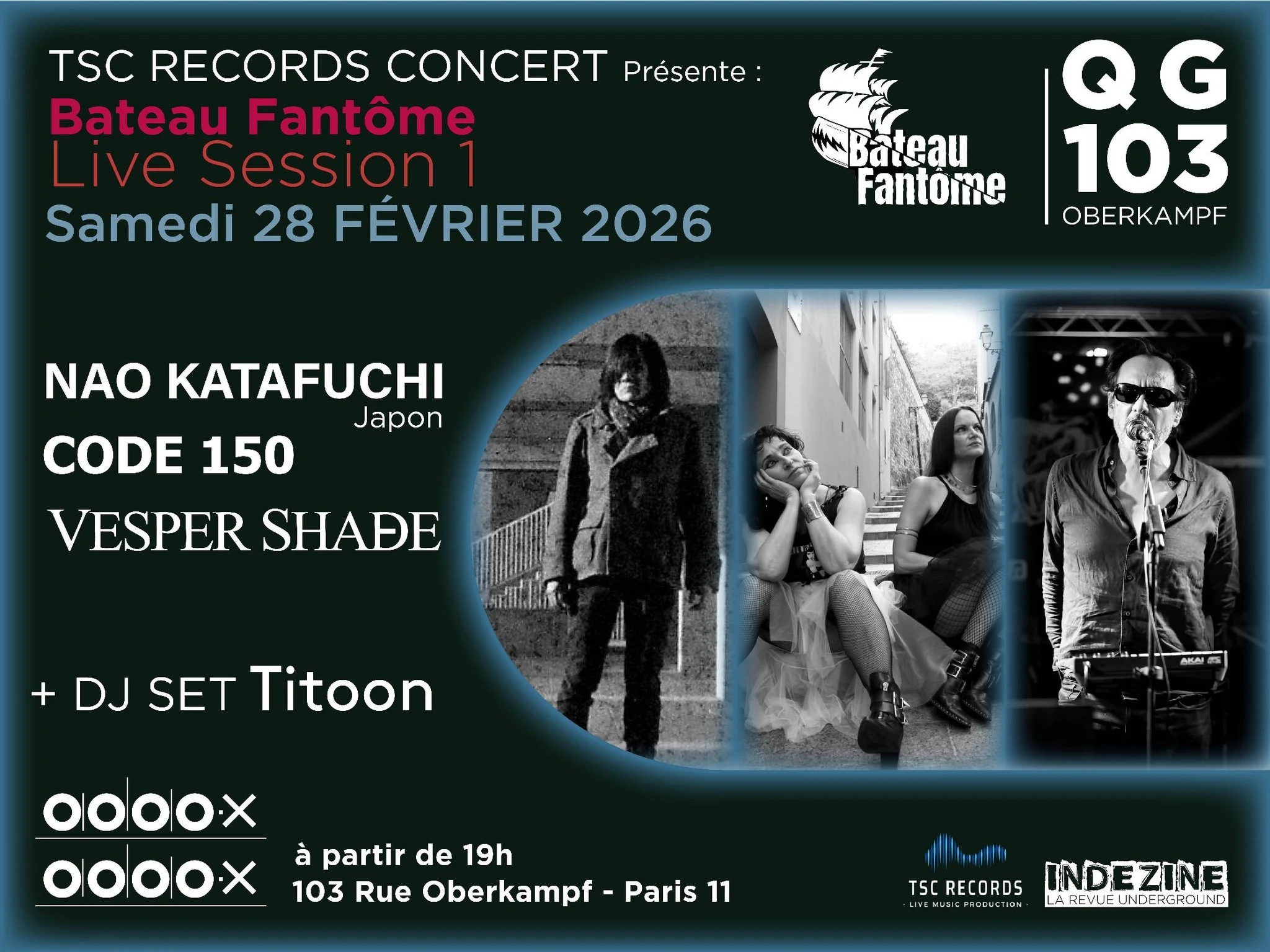 [Concerts] Nao Katafuchi - Code 150 - Vesper Shade Cover
