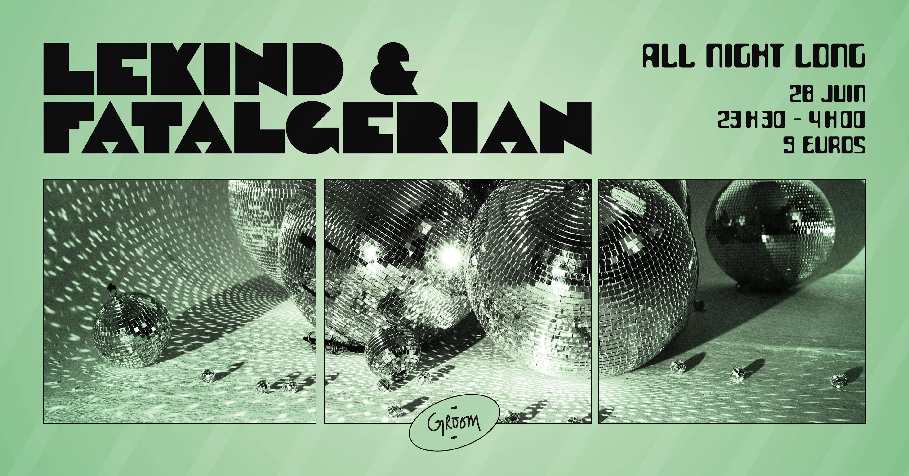 All Night Long : Lekind & Fatalgerian Cover