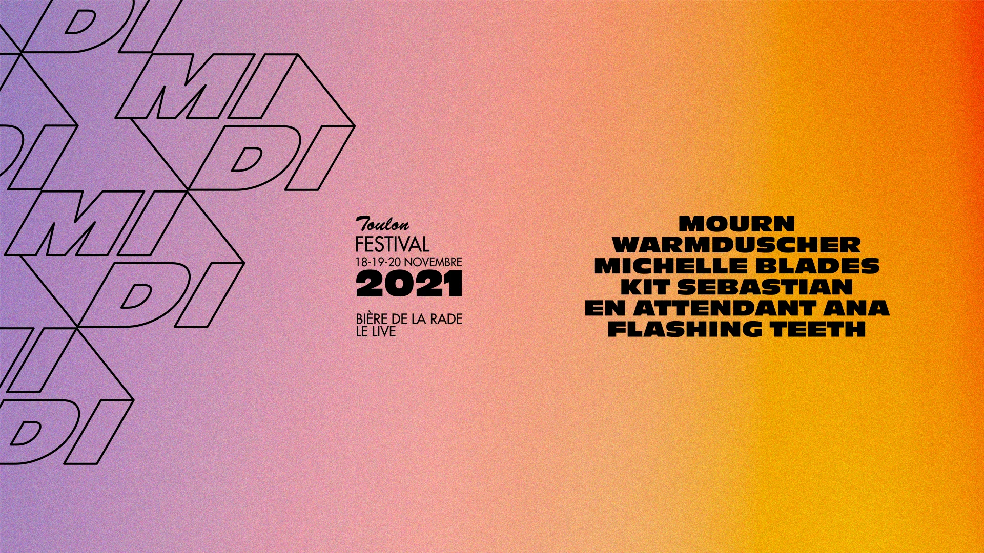Midi Toulon Festival 2021 Cover