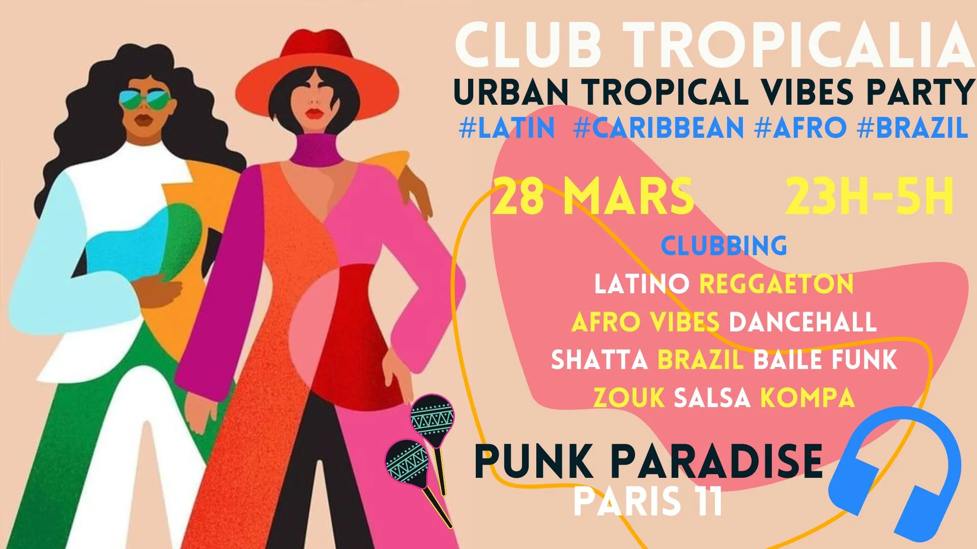 Club Tropicalia 28/3 ~ Afro, Latin, Caribbean, Brazil Vibes Cover