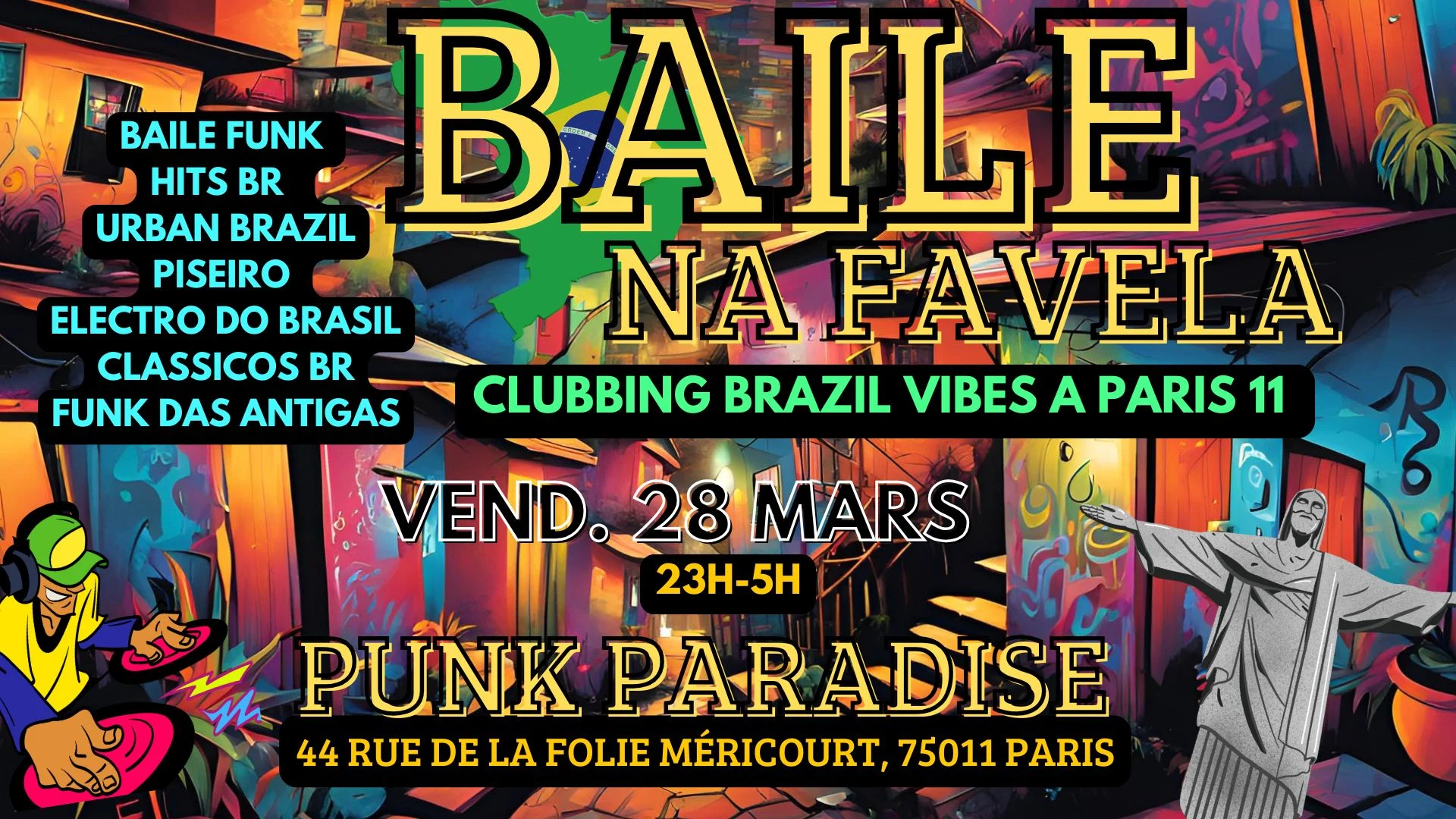 Baile Na Favela - Clubbing Brazil Vibes À Paris 11 ! Cover