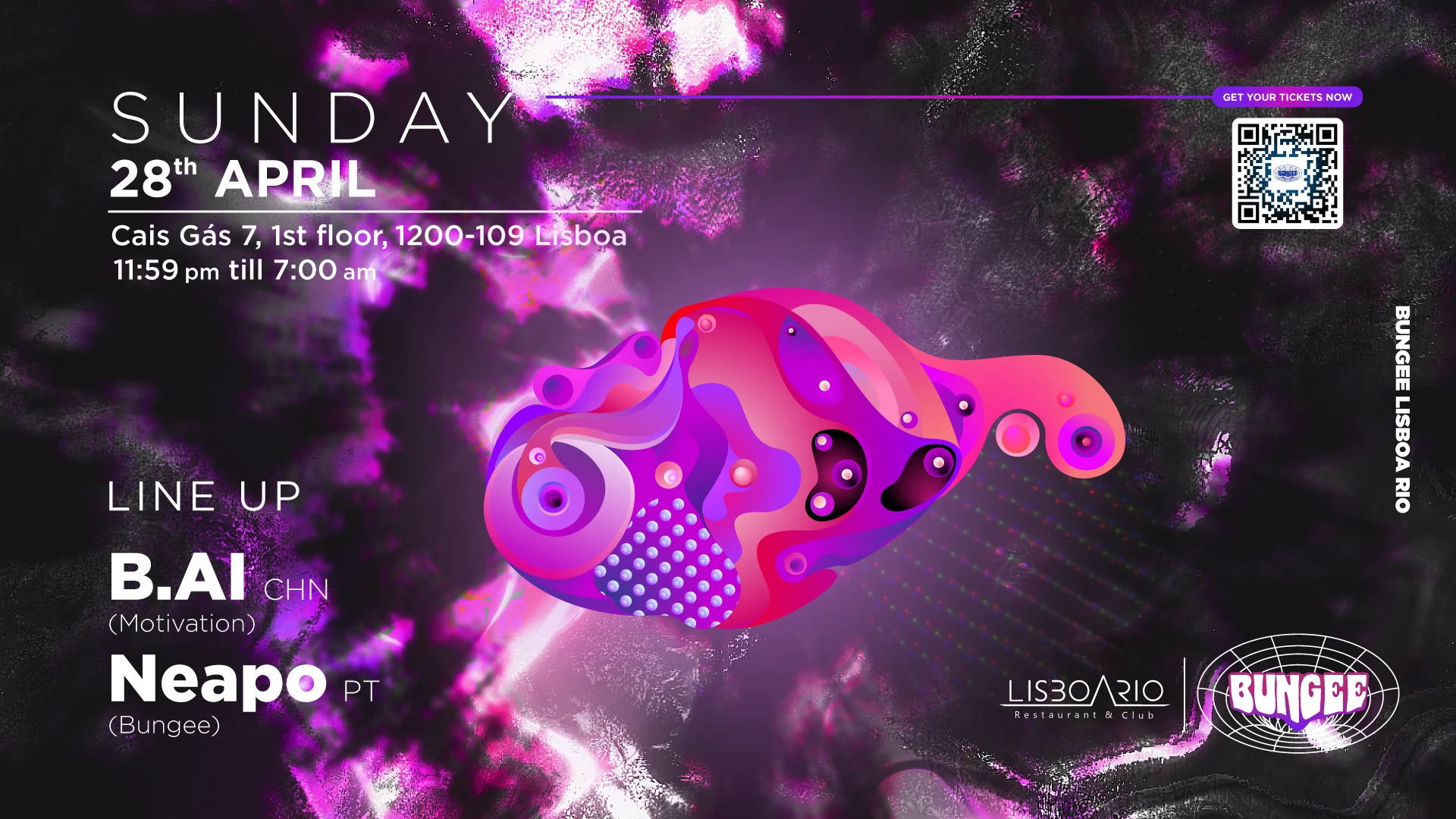 B.Ai • Neapo | Sun 28 Apr • Lisboa Rio Cover