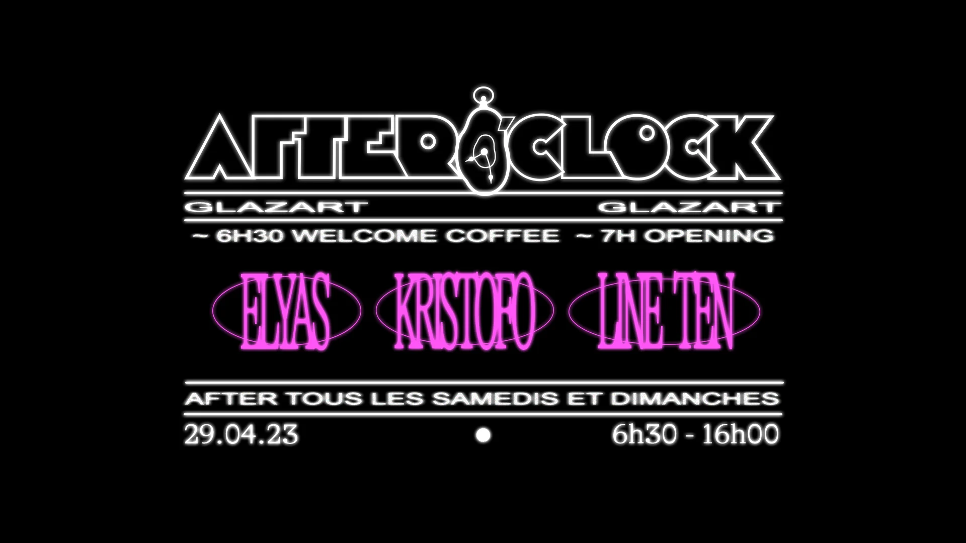 After O'clock : Kristofo, Elyas, Line Ten Cover